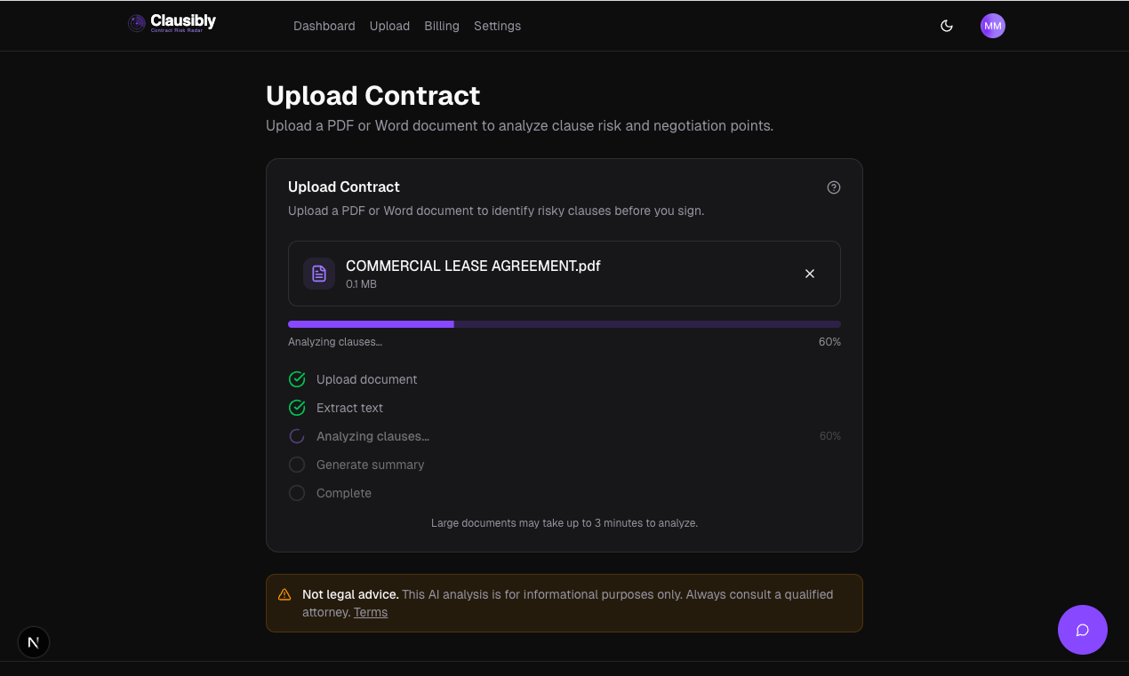 Screenshot 5 of Clausibly