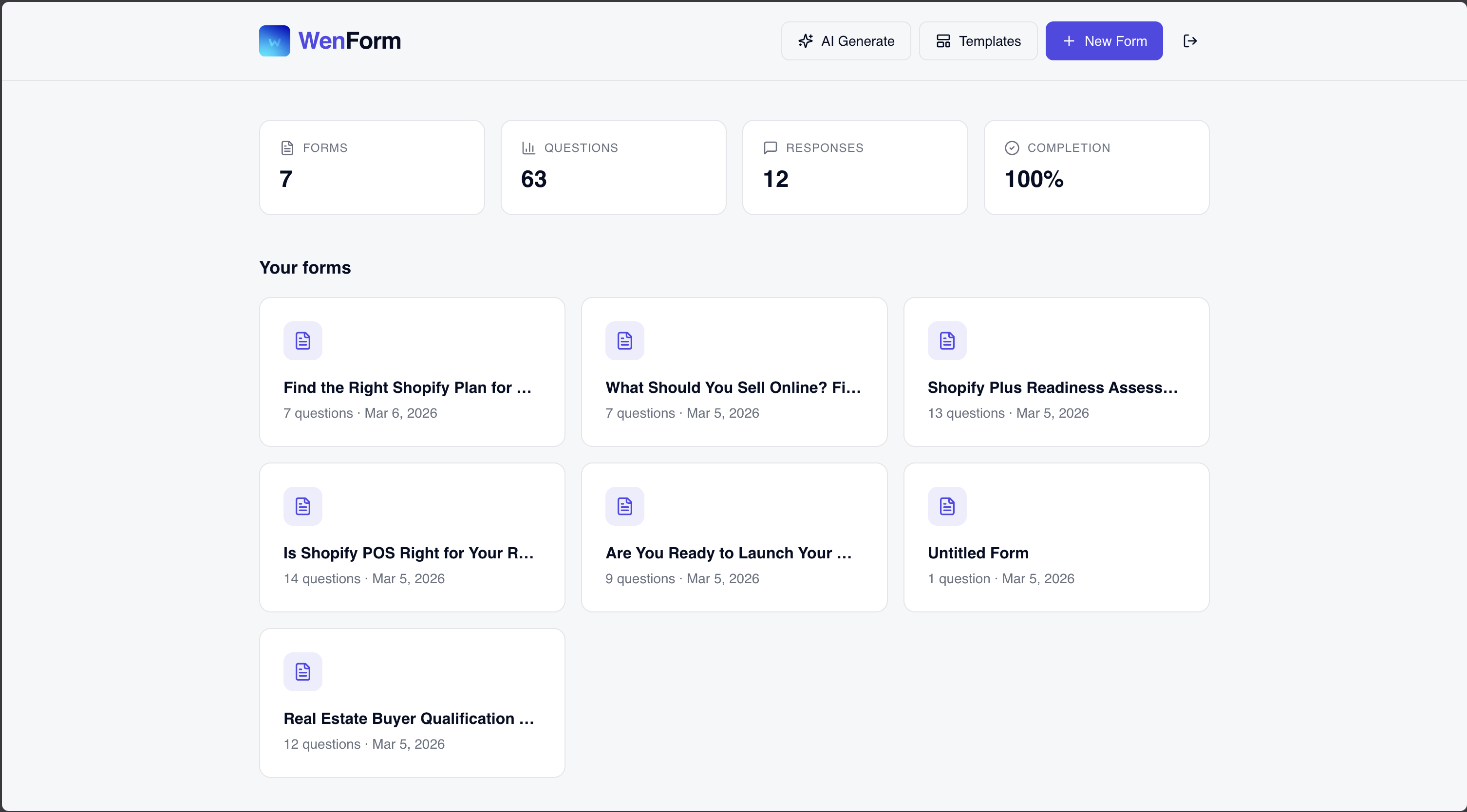 Screenshot 3 of Wenform