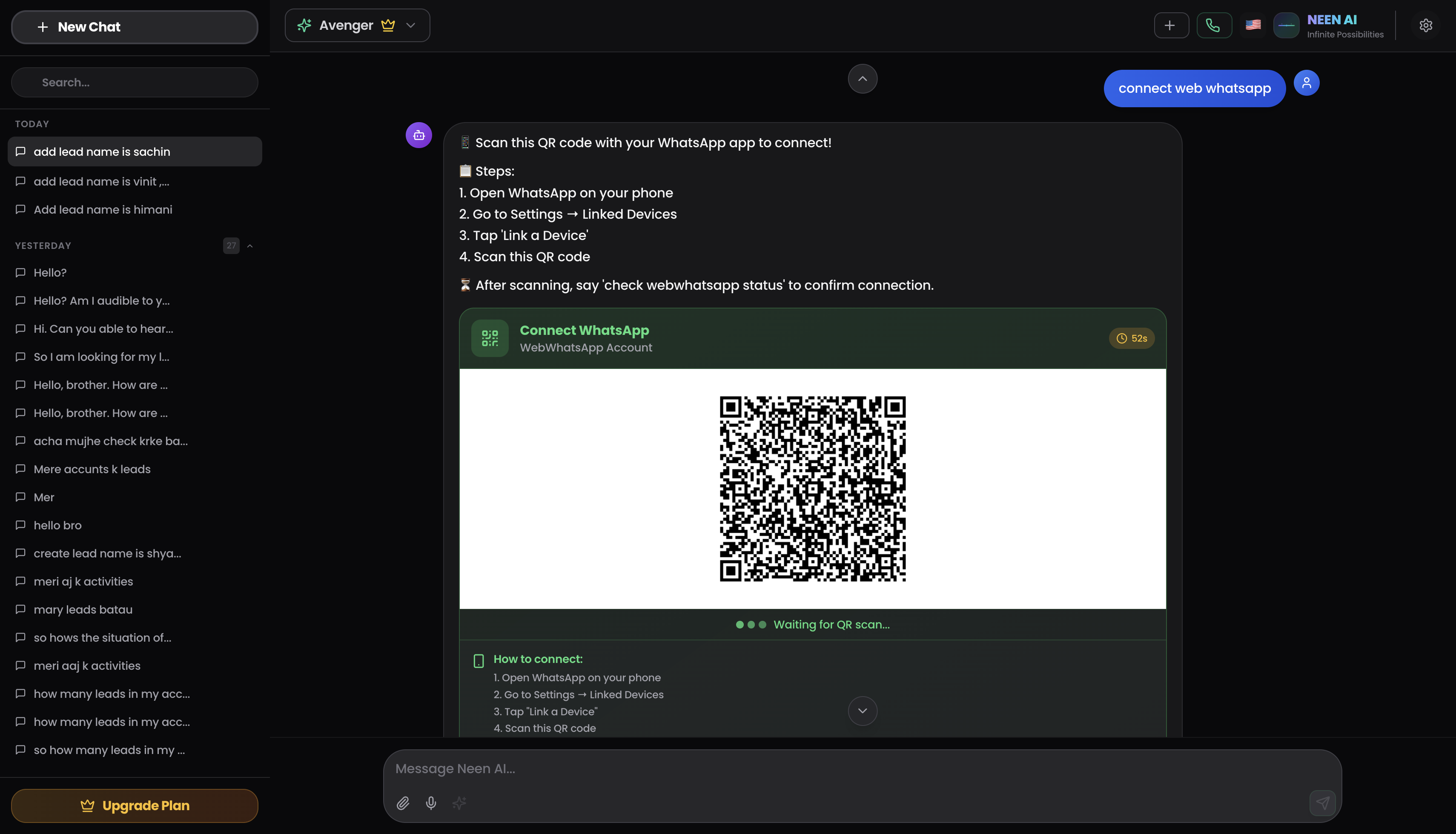 Screenshot 4 of NeeN AI CRM