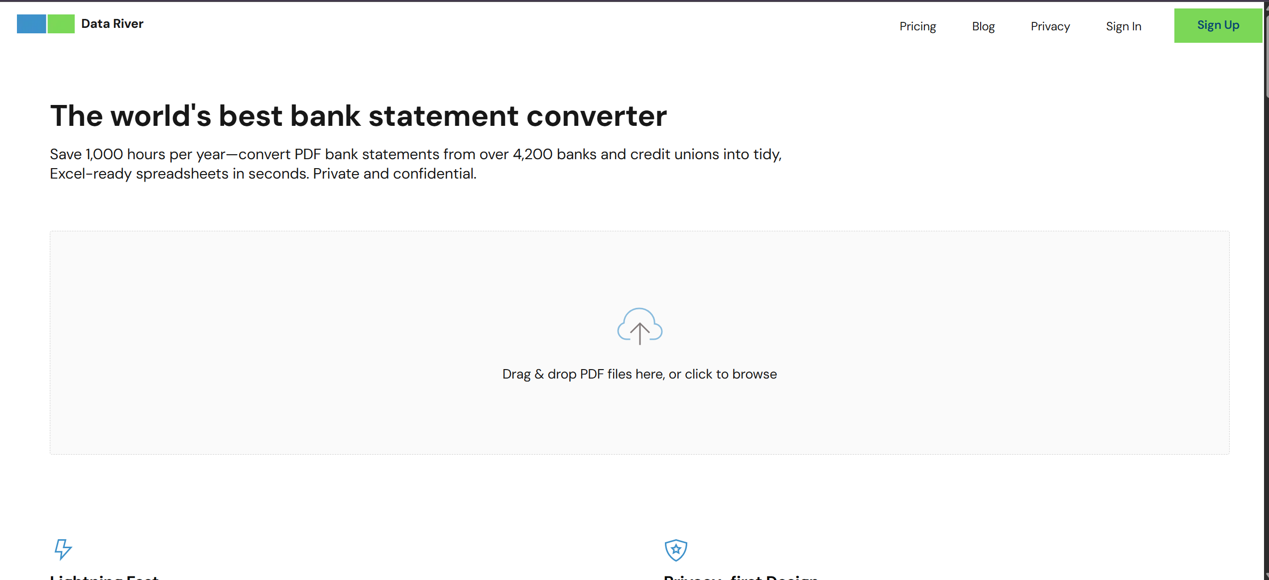 Screenshot 1 of Data River