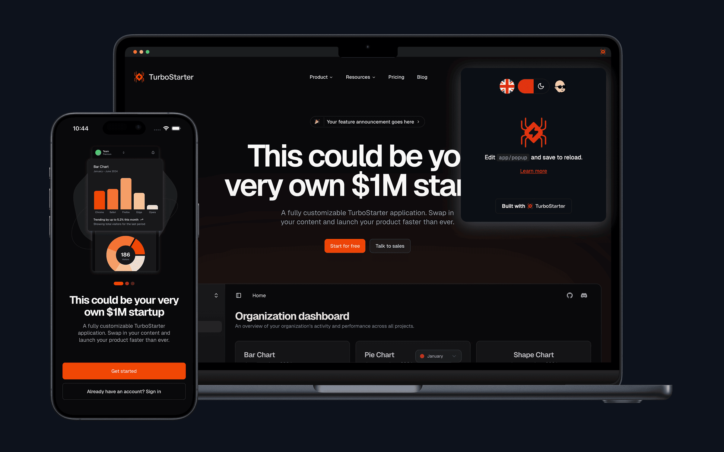 Screenshot 2 of TurboStarter