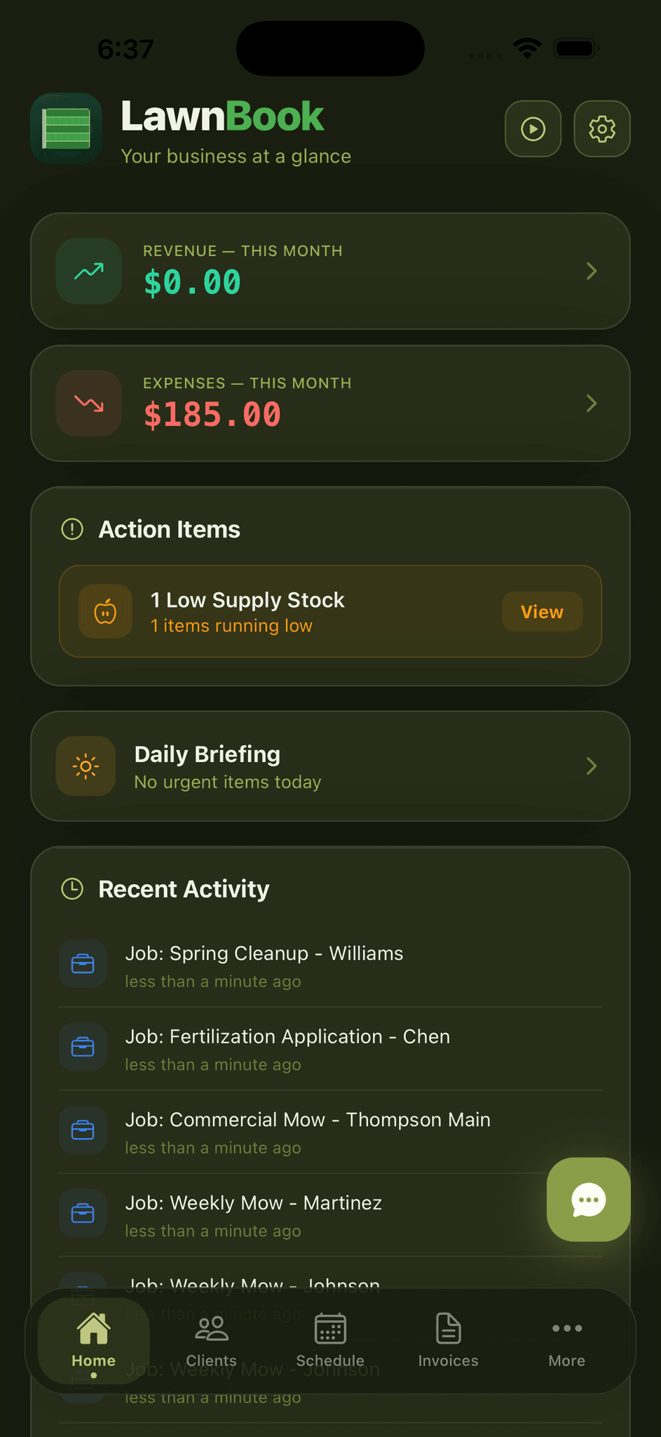 Screenshot 7 of LawnBook