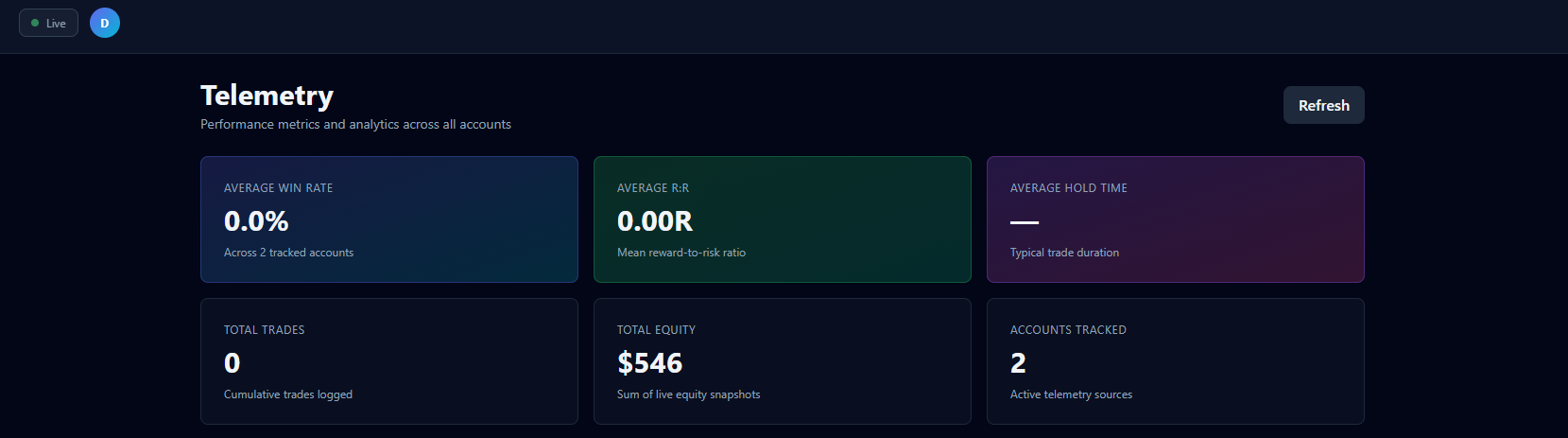 Screenshot 3 of Apex Agentic Trader