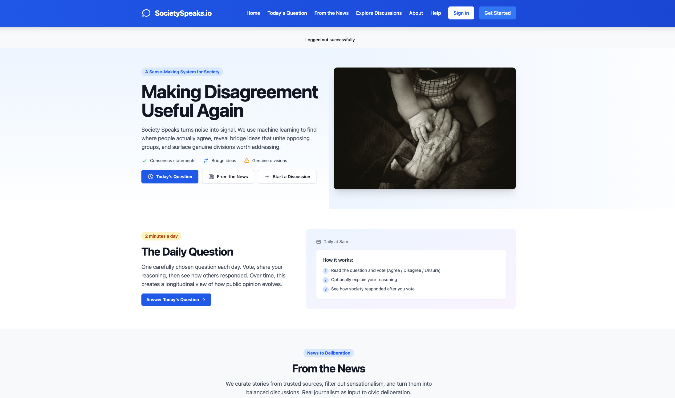 Screenshot 4 of Society Speaks