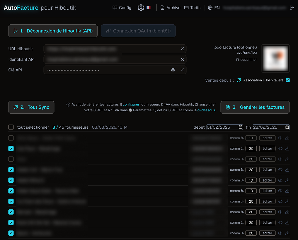 Screenshot 2 of AutoFacture