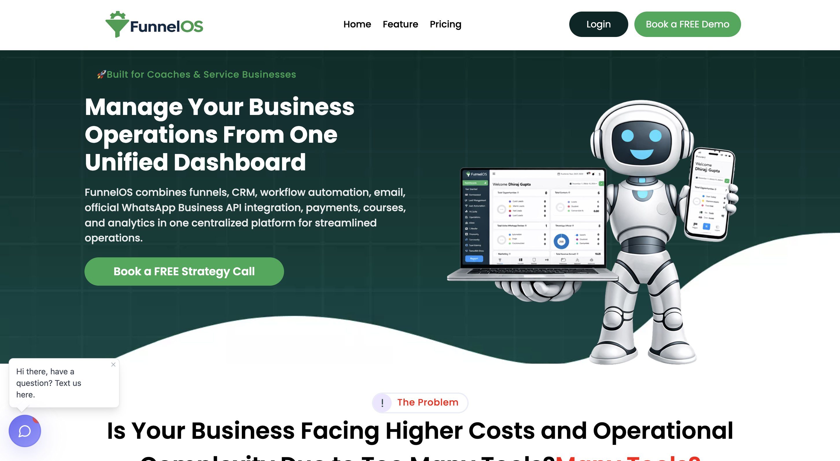 Screenshot 1 of FunnelOS