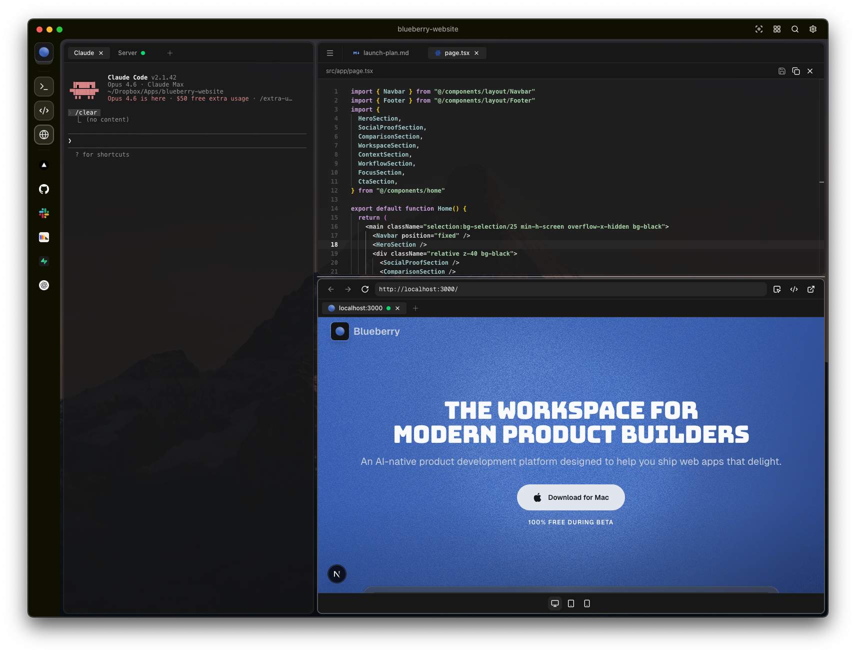 Screenshot 1 of Blueberry