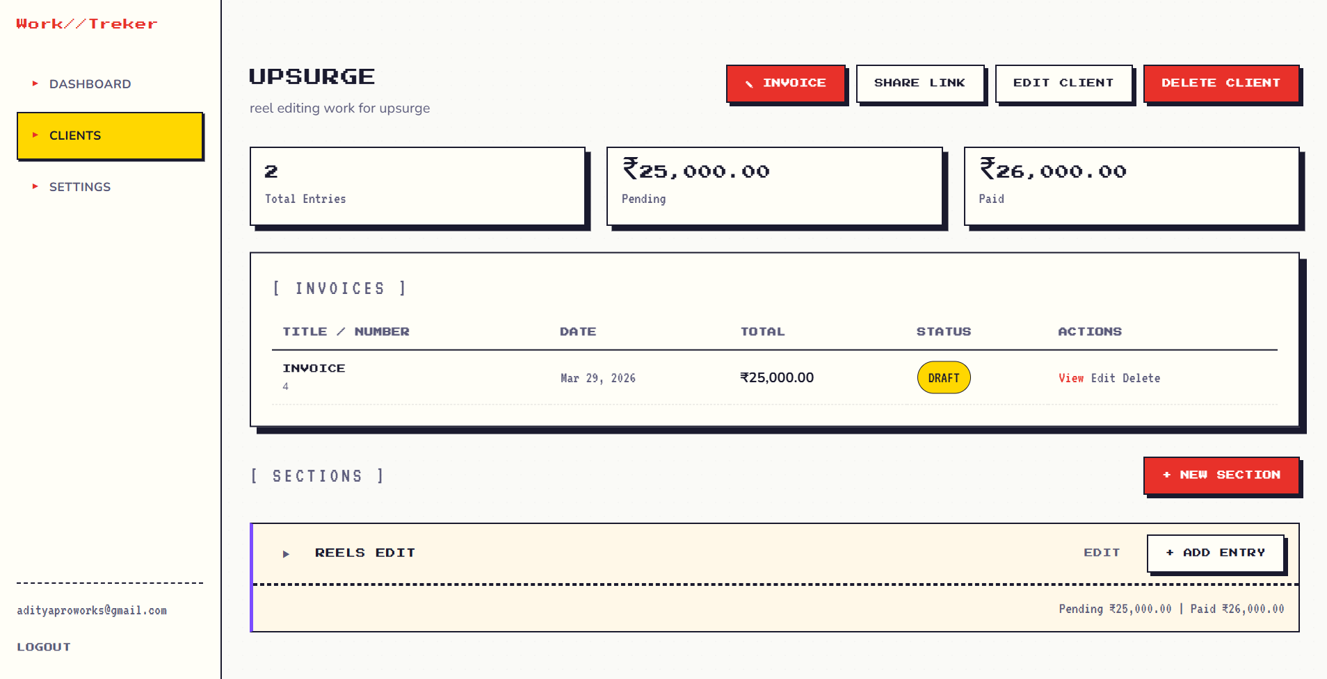 Screenshot 4 of Work Treker