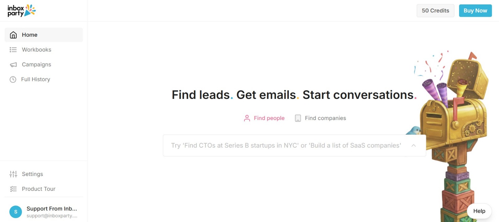 Screenshot 2 of Inbox Party