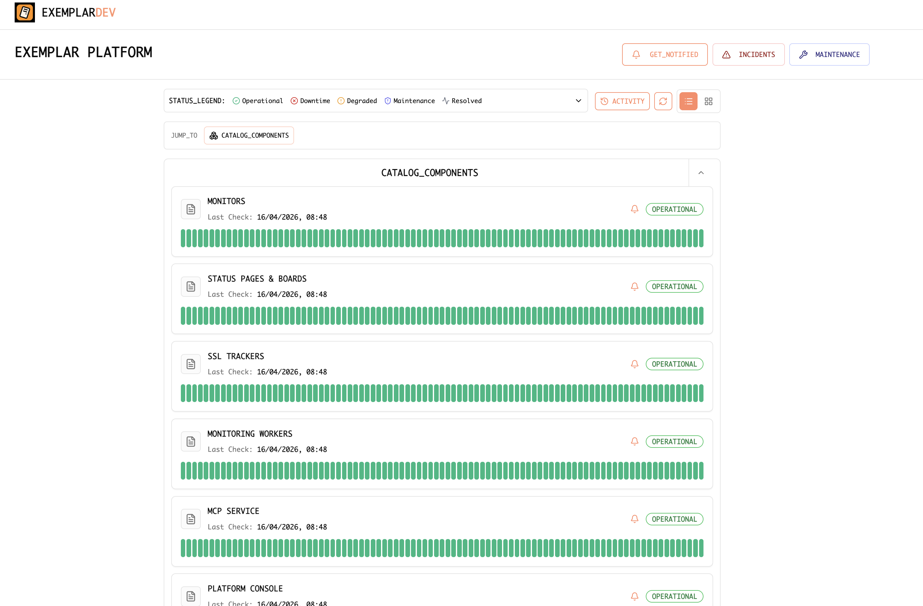 Screenshot 2 of Exemplar