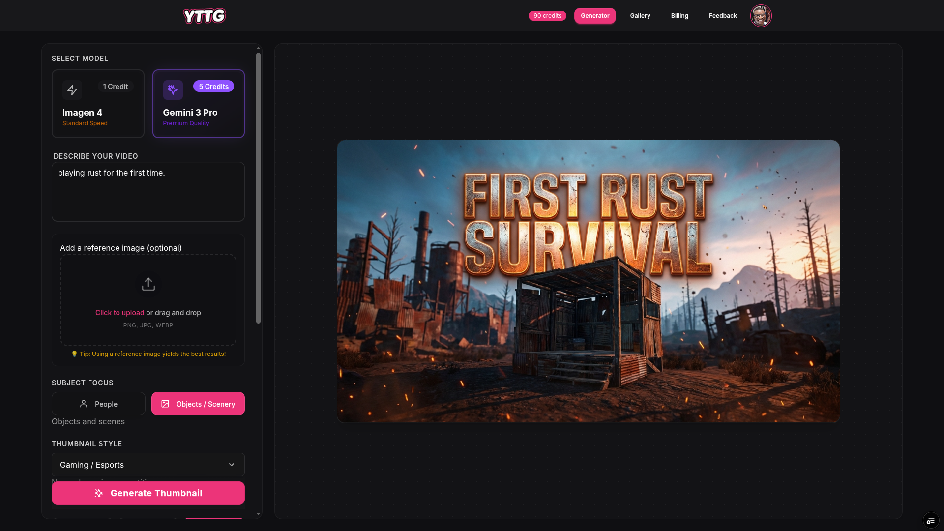 Screenshot 5 of YTTG - YouTube Thumbnail Generator