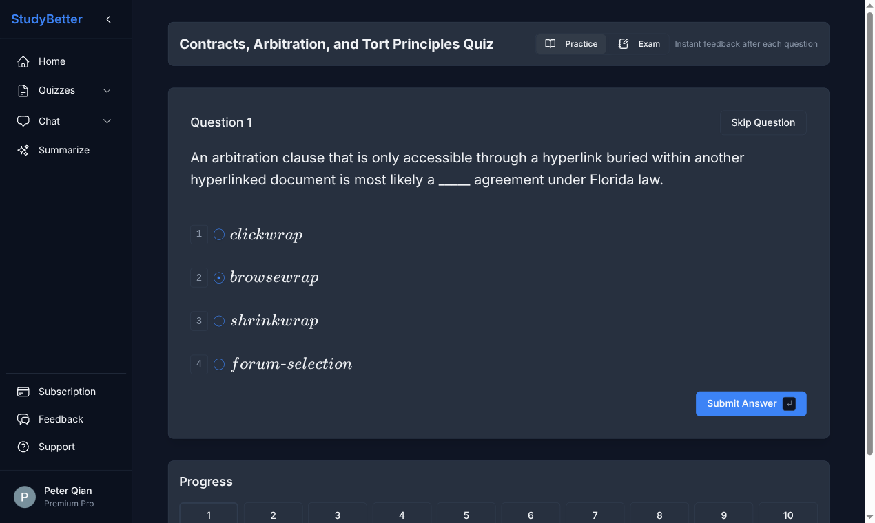 Screenshot 6 of StudyBetter