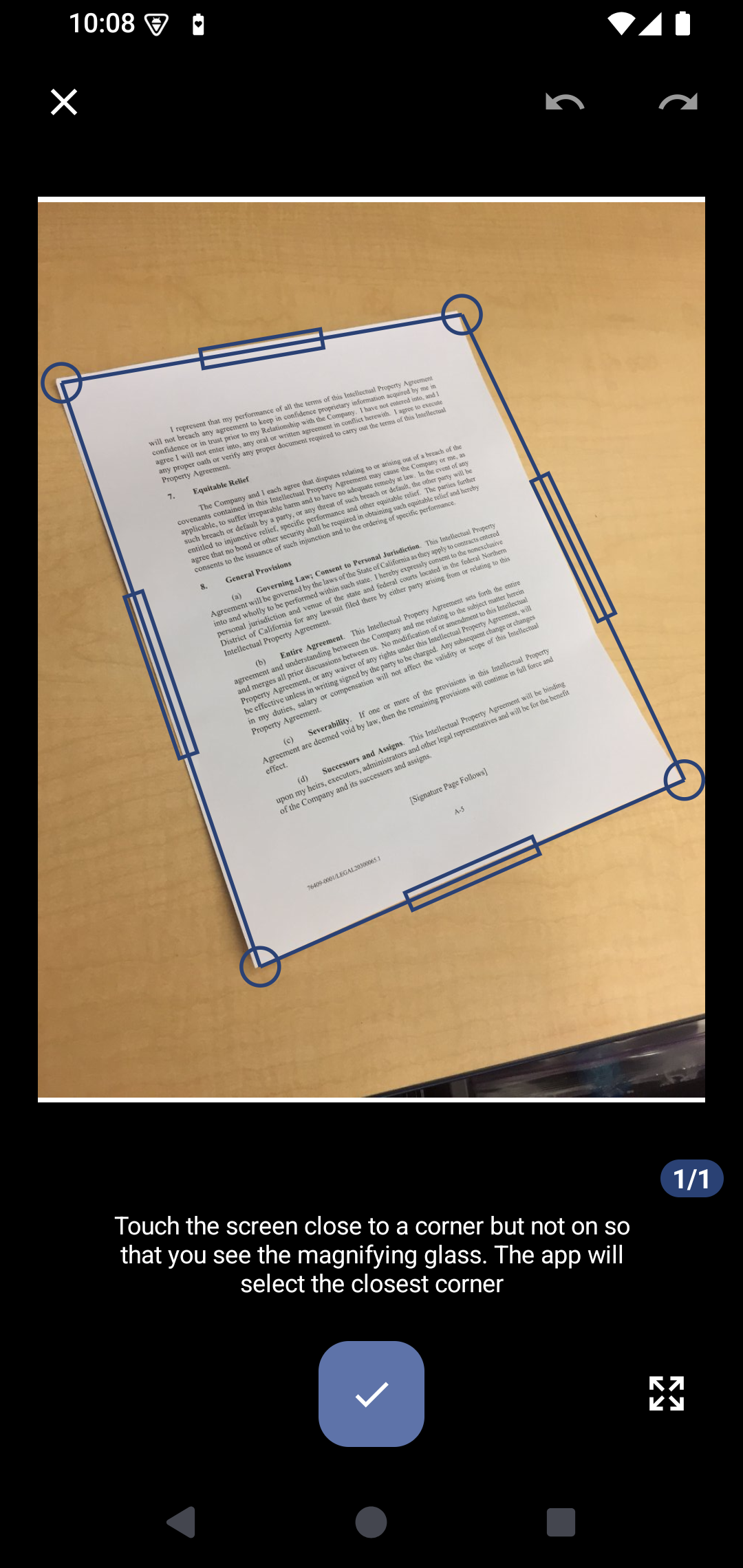 Screenshot 5 of OSS Document Scanner