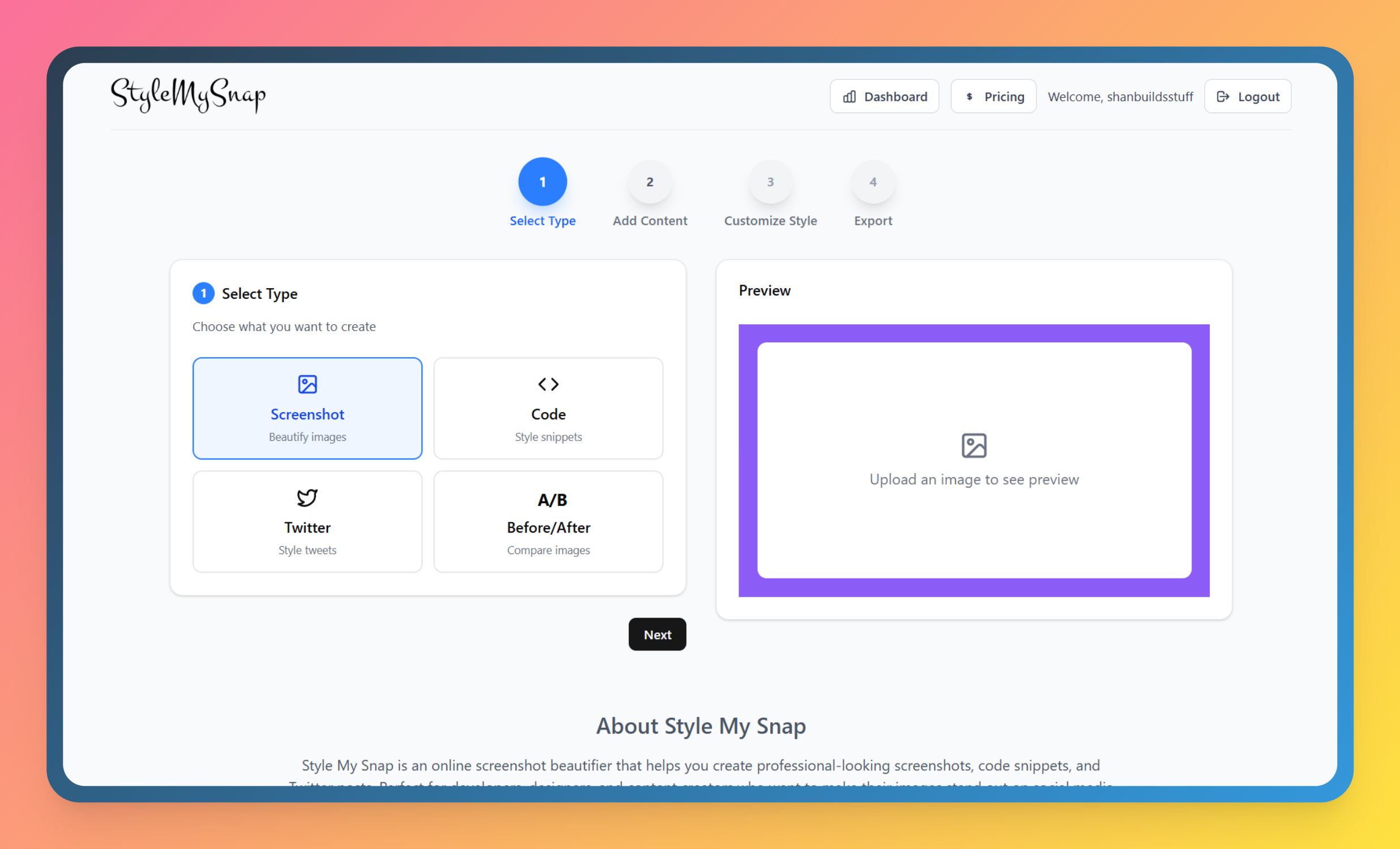 screenshot 3