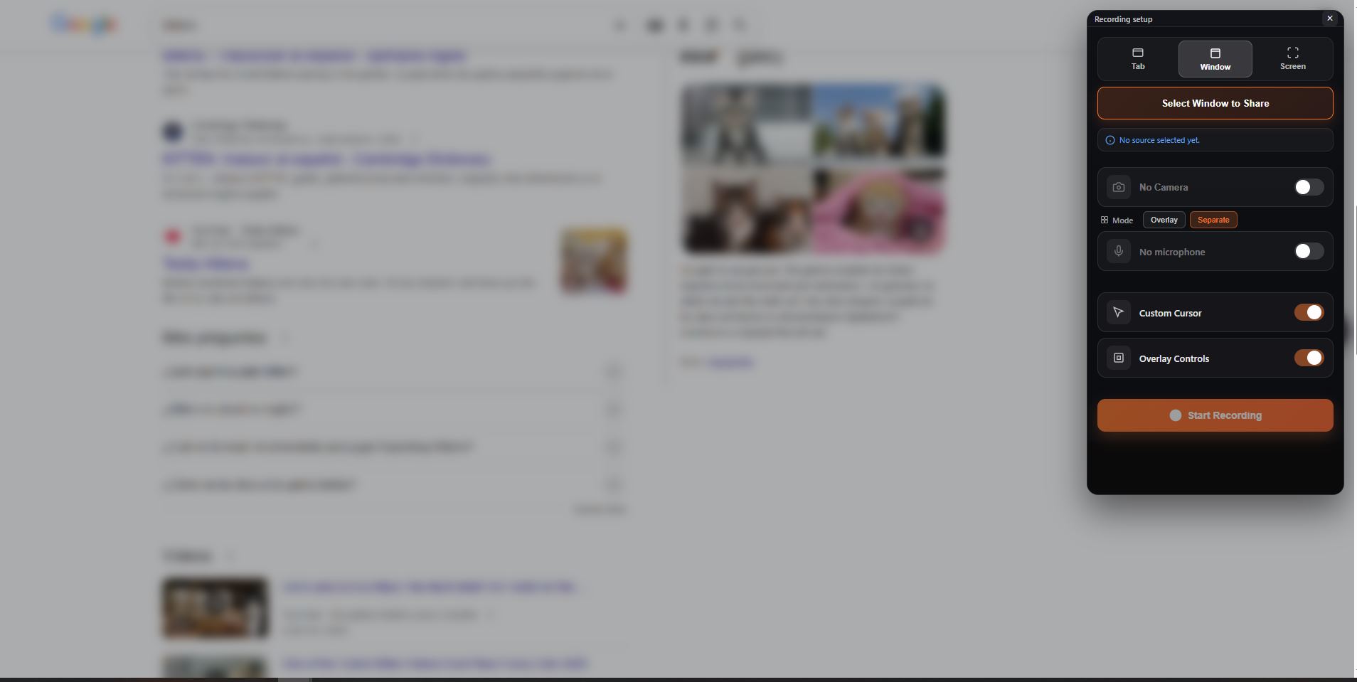 Screenshot 2 of Buzzcreen Screen Recorder
