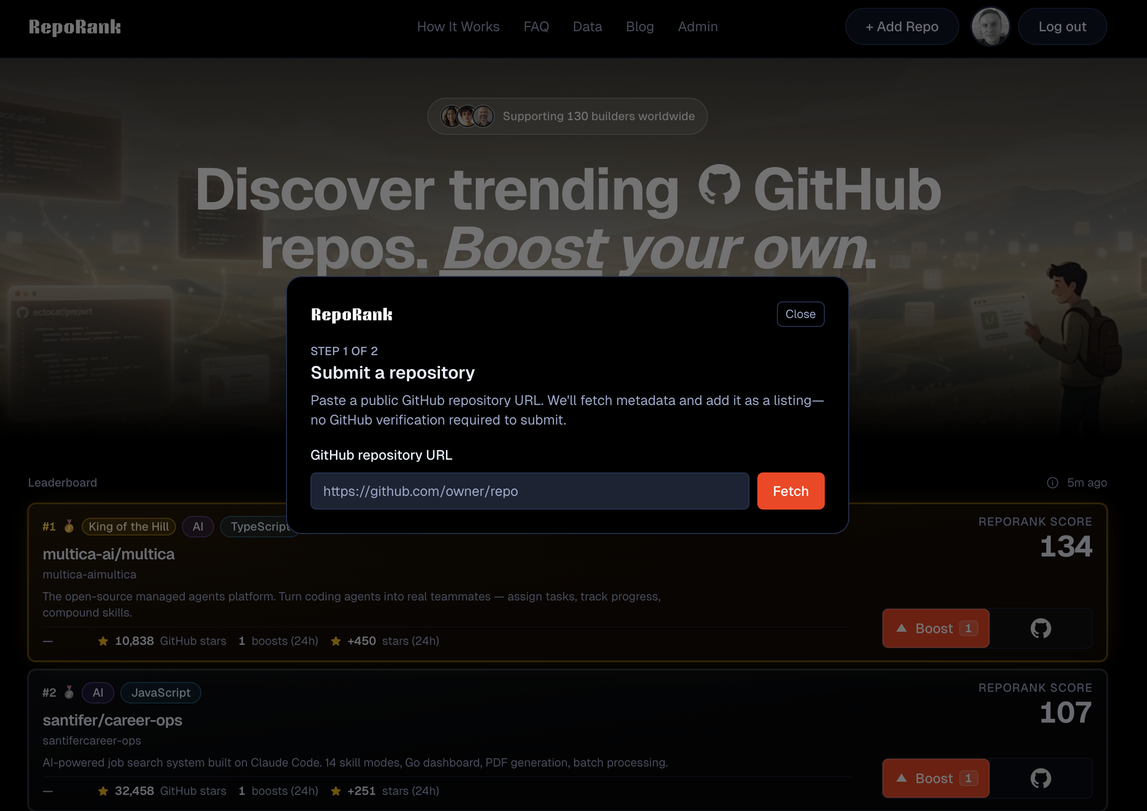 Screenshot 4 of RepoRank