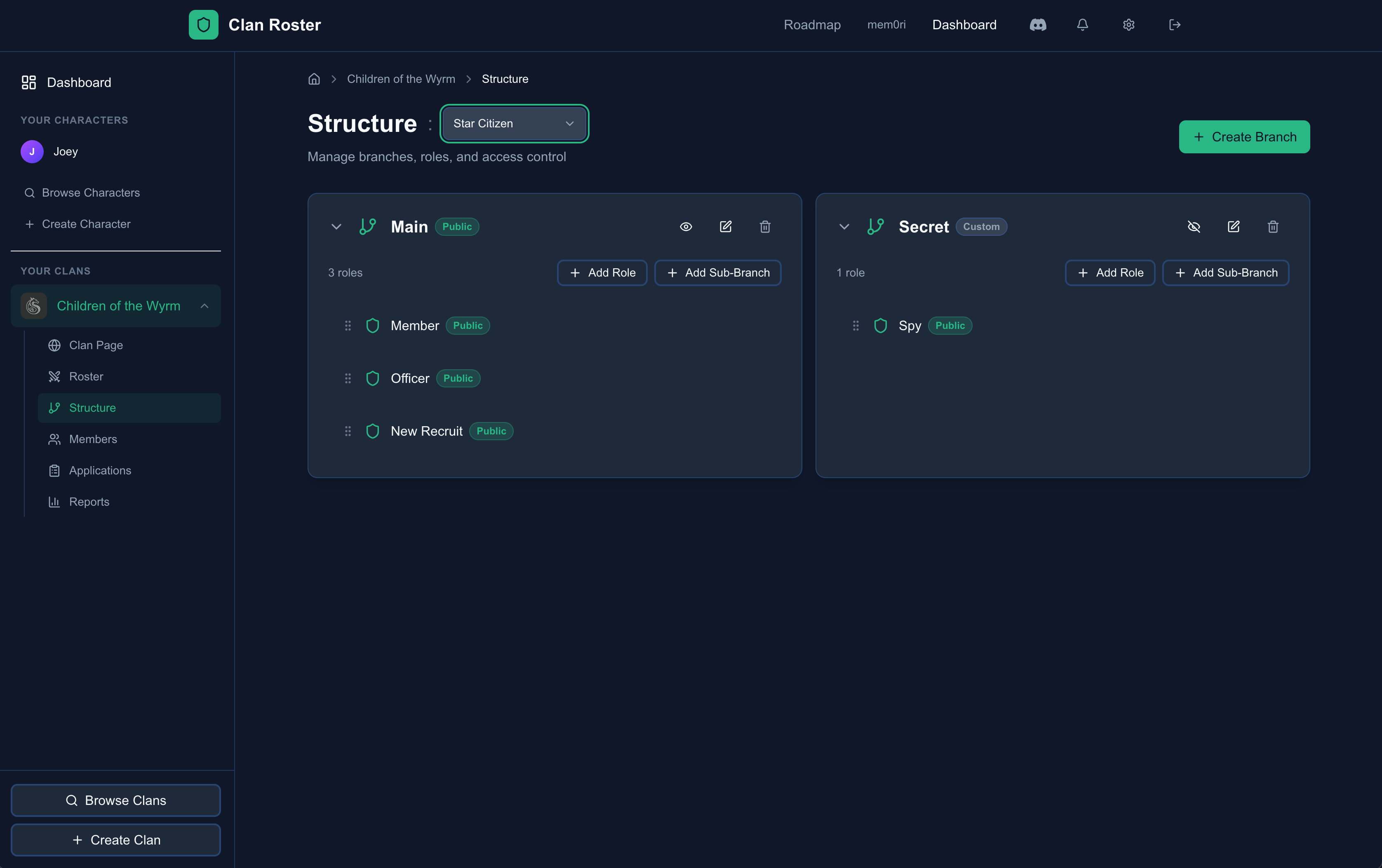 Screenshot 4 of Clan Roster