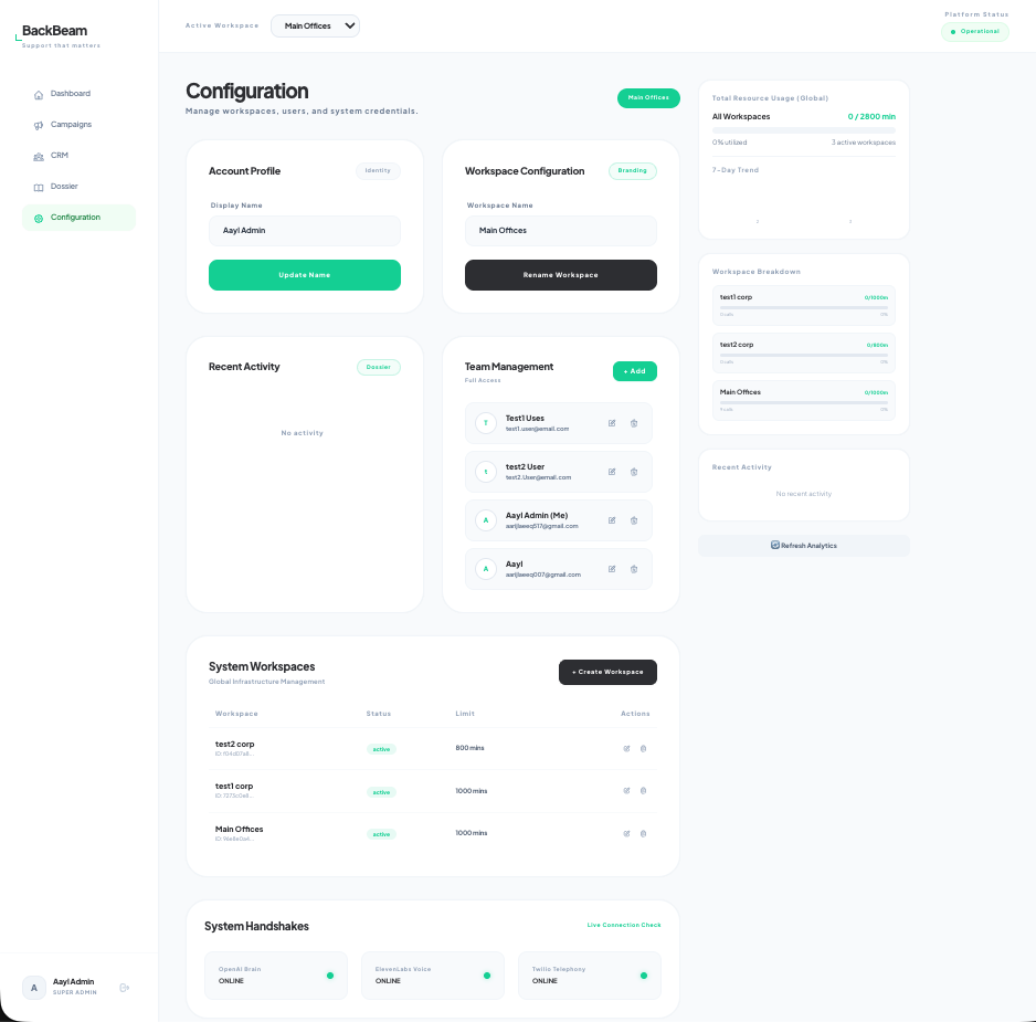 Screenshot 2 of Backbeam Studio