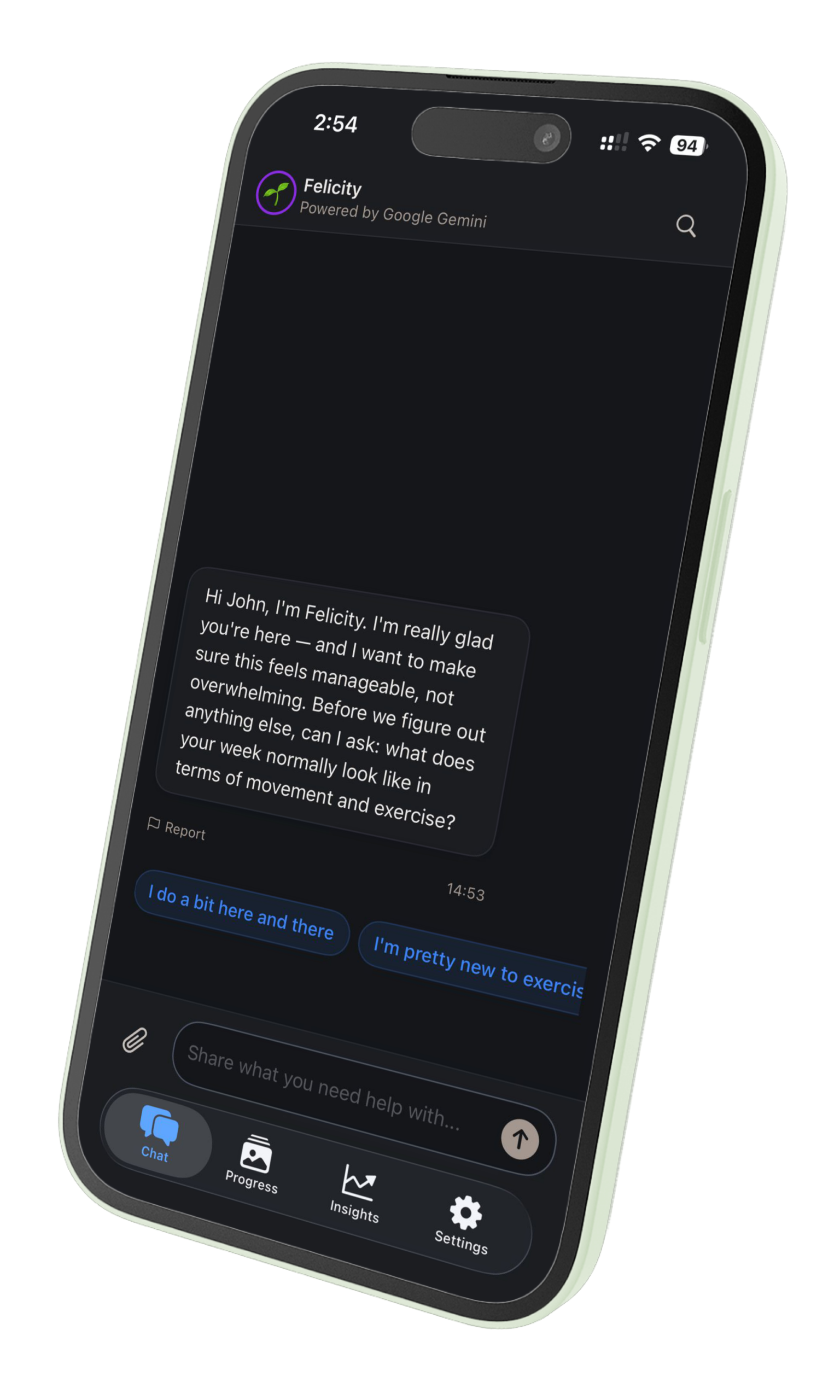 Screenshot 2 of NutriTracker AI Coach