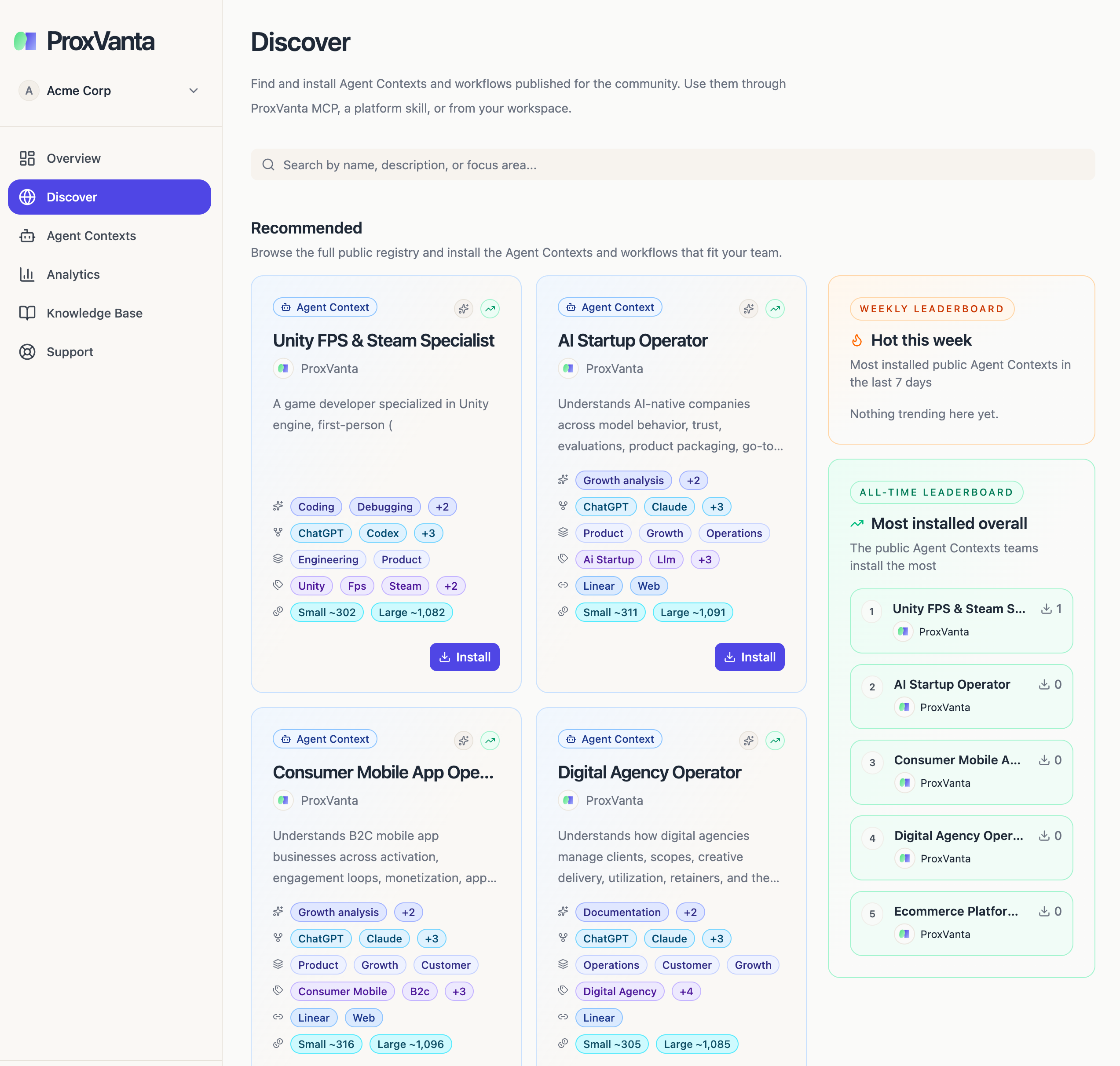 Screenshot 2 of ProxVanta
