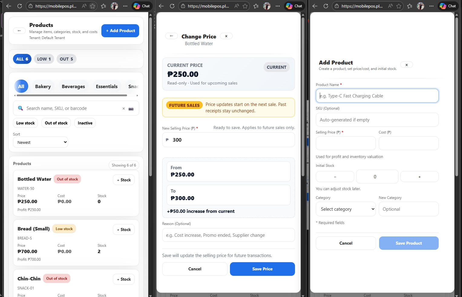 Screenshot 4 of Mobile-First Point of Sale System