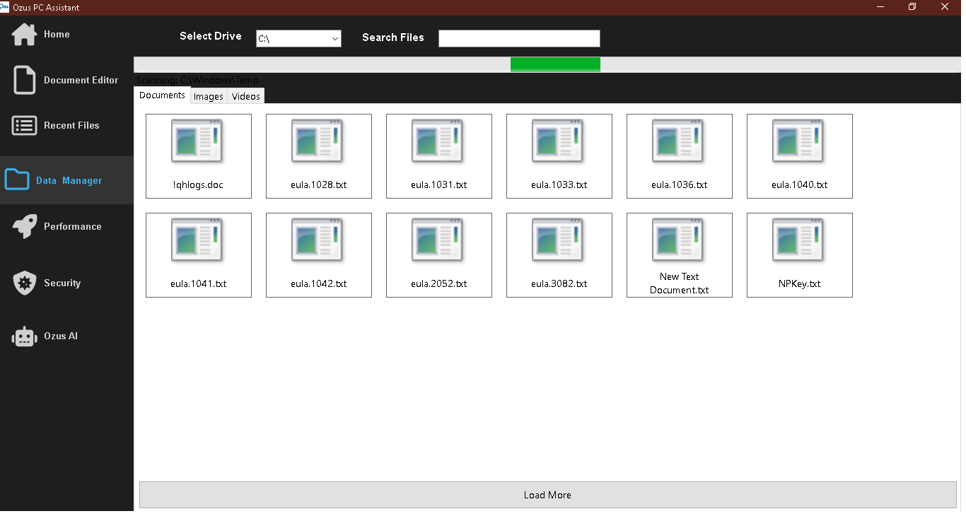 Screenshot 3 of Ozus PC Assistant