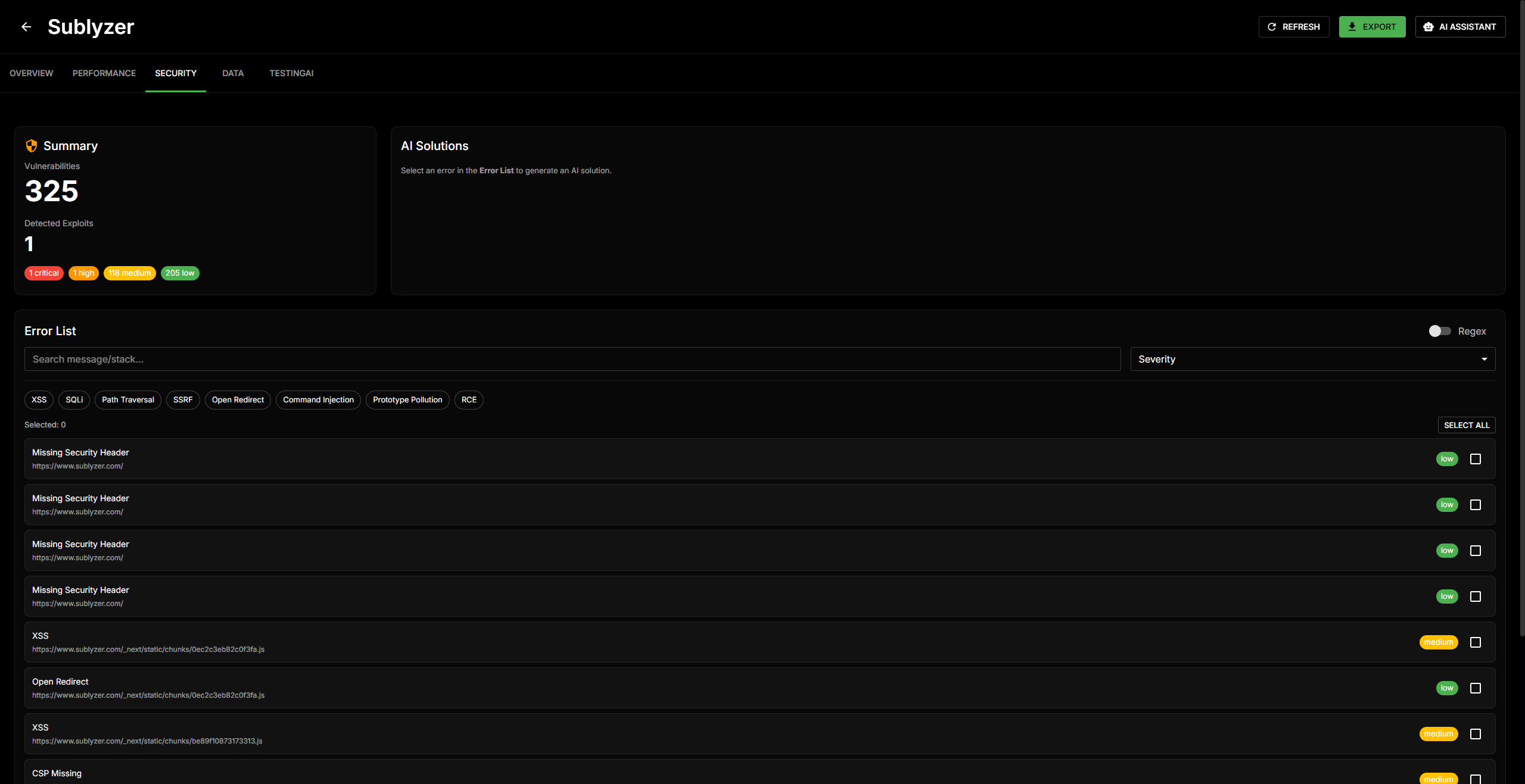 Screenshot 3 of Sublyzer One