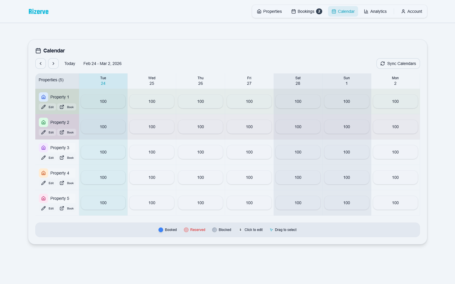 Screenshot 3 of Rizerve.io