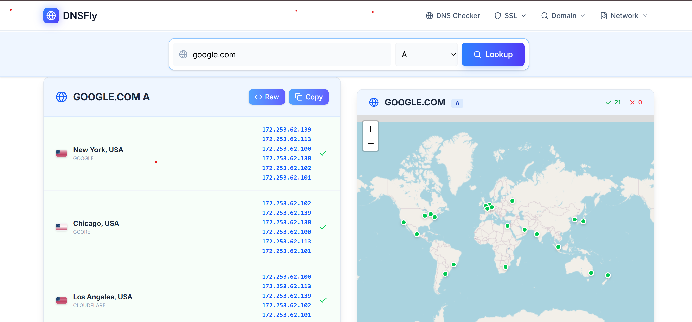 Screenshot 1 of DNSFly