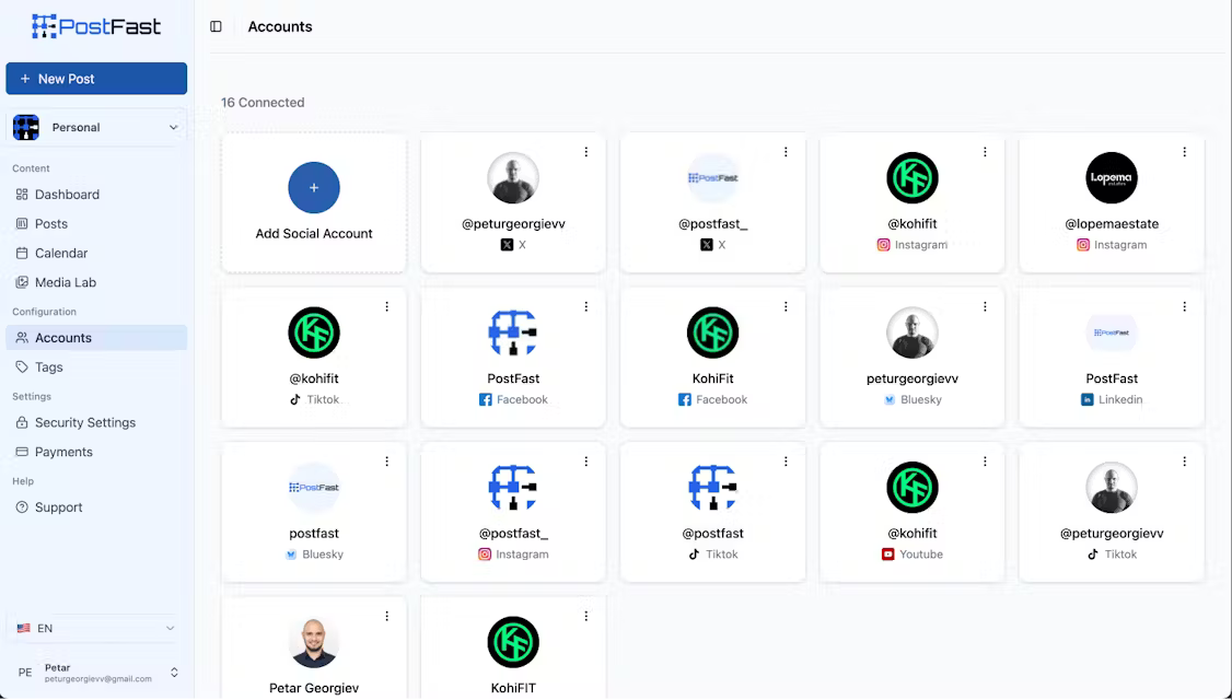 Screenshot 6 of PostFast | Social Media Scheduling