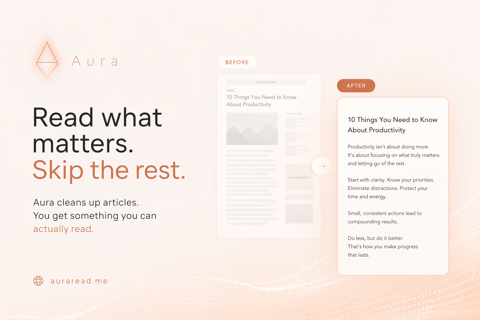 Screenshot 1 of Aura Reader