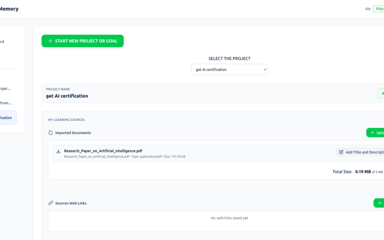 Screenshot 2 of LongTerMemory | AI study platform