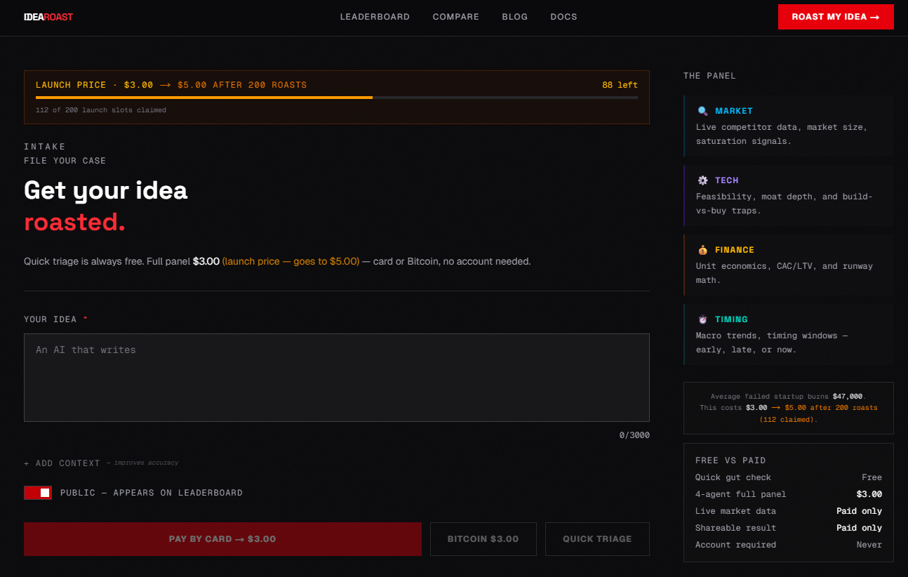 Screenshot 3 of IdeaRoast