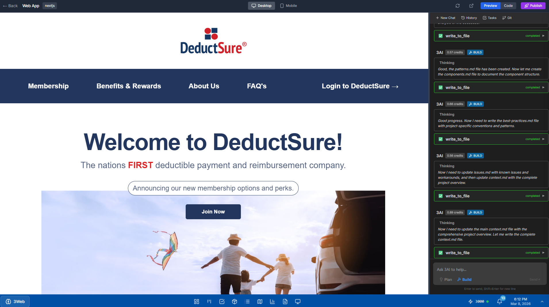 Screenshot 2 of 3Web