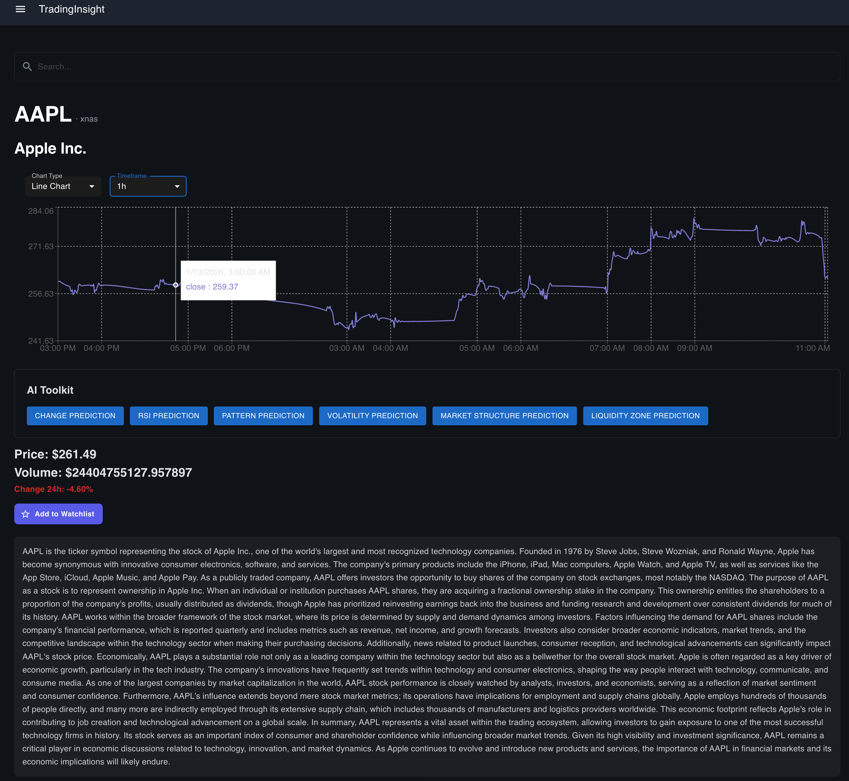 Screenshot 2 of Tradinginsight