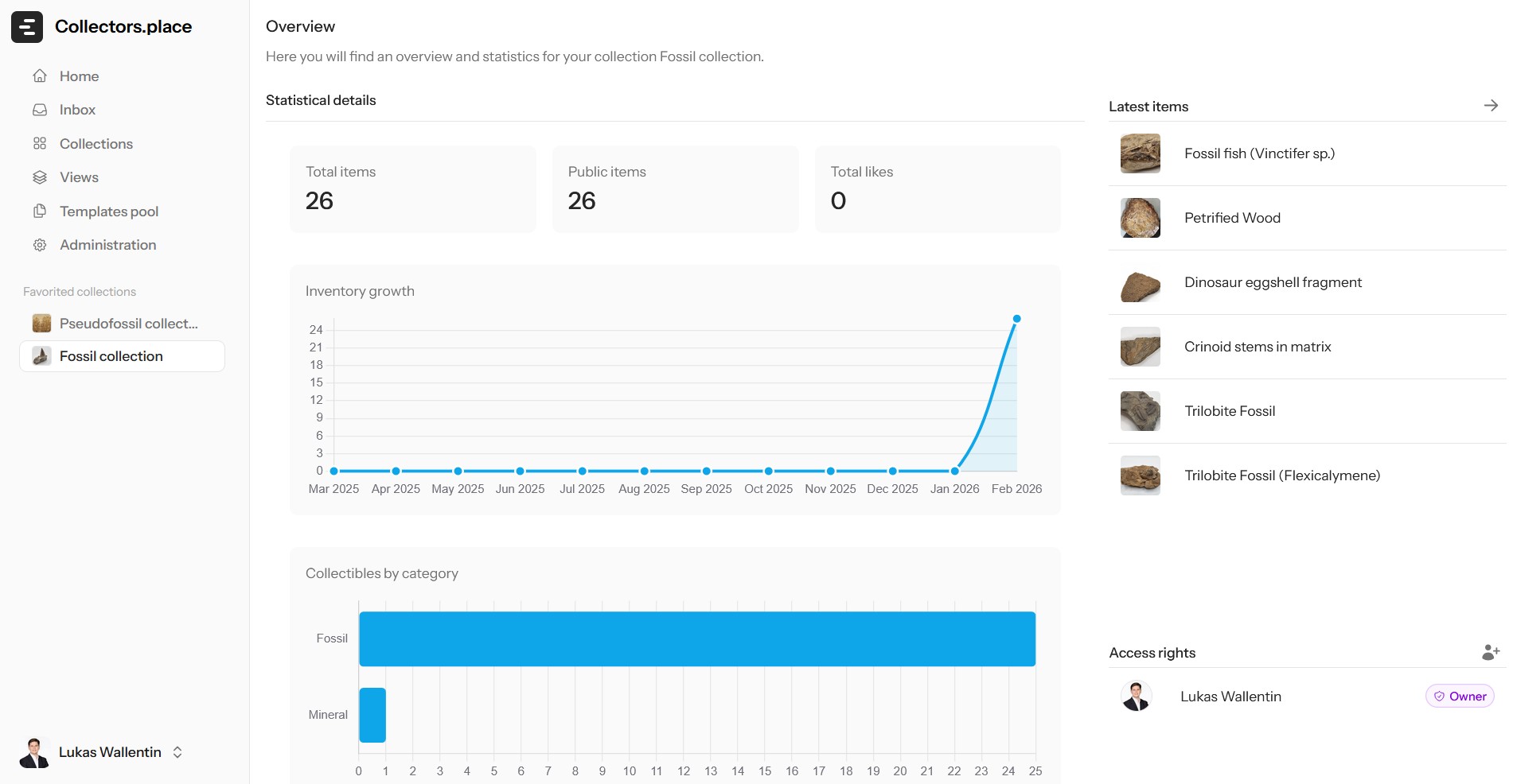 Screenshot 3 of Collectors.place