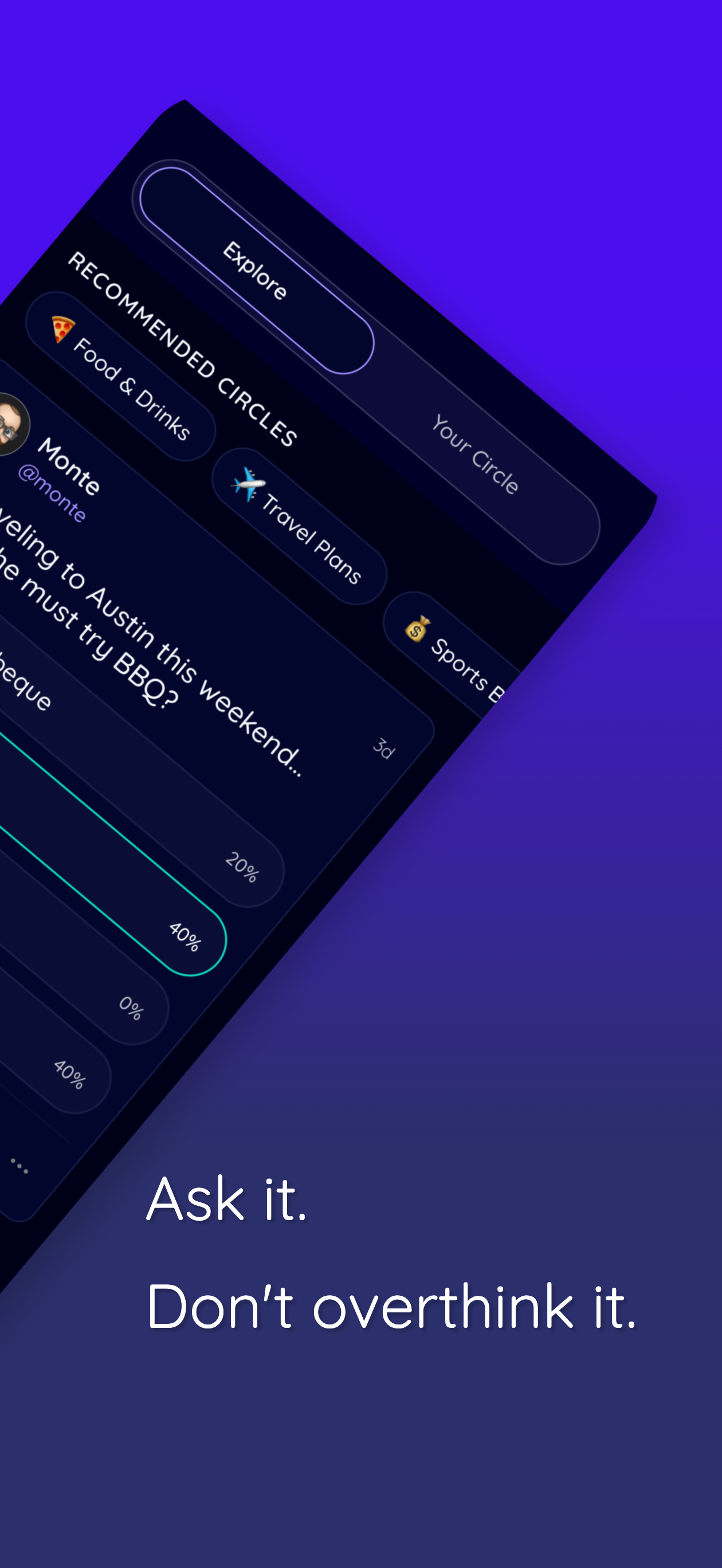 Screenshot 2 of Whicha Polling App