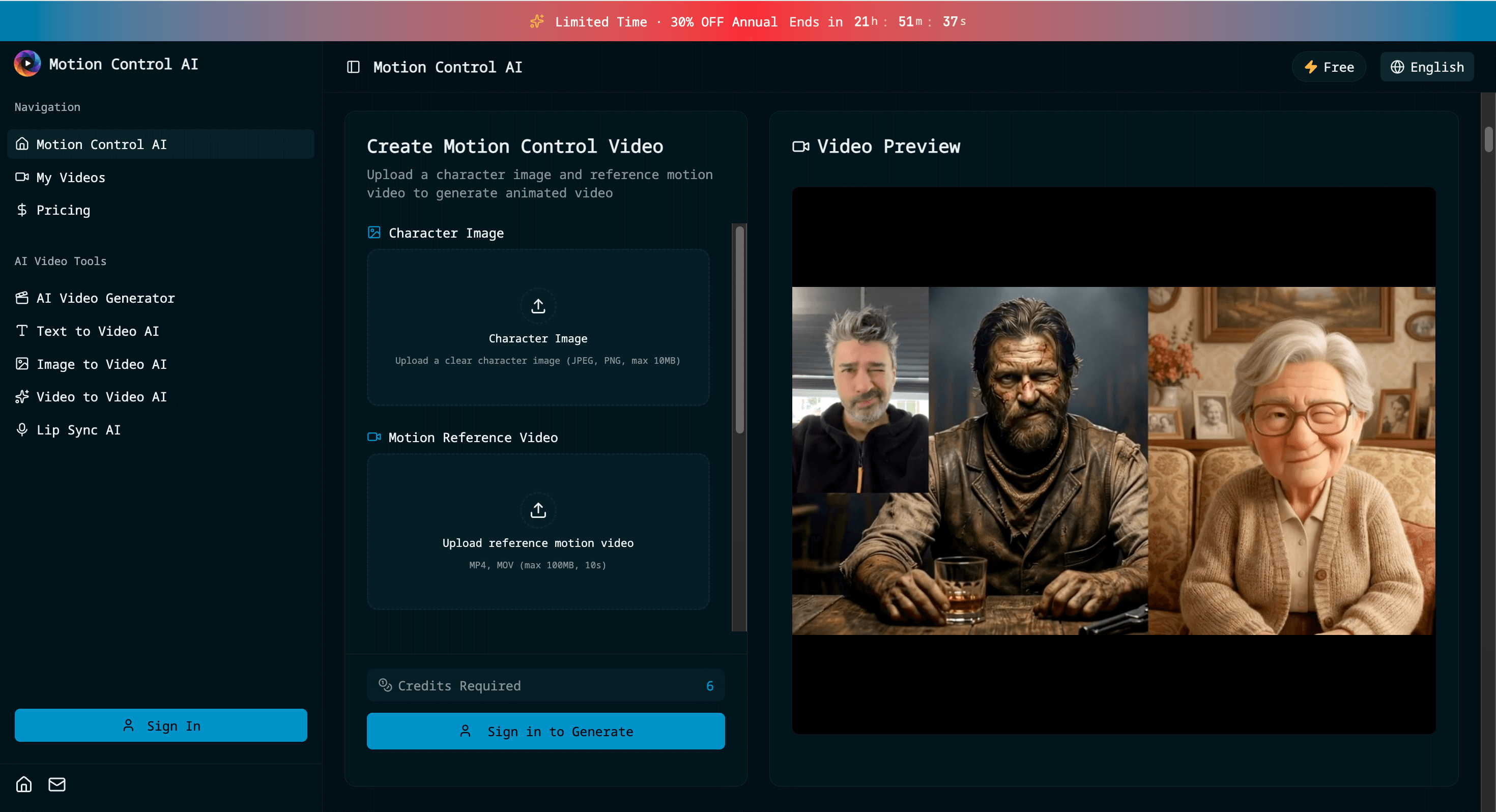Screenshot 2 of Motion Control AI