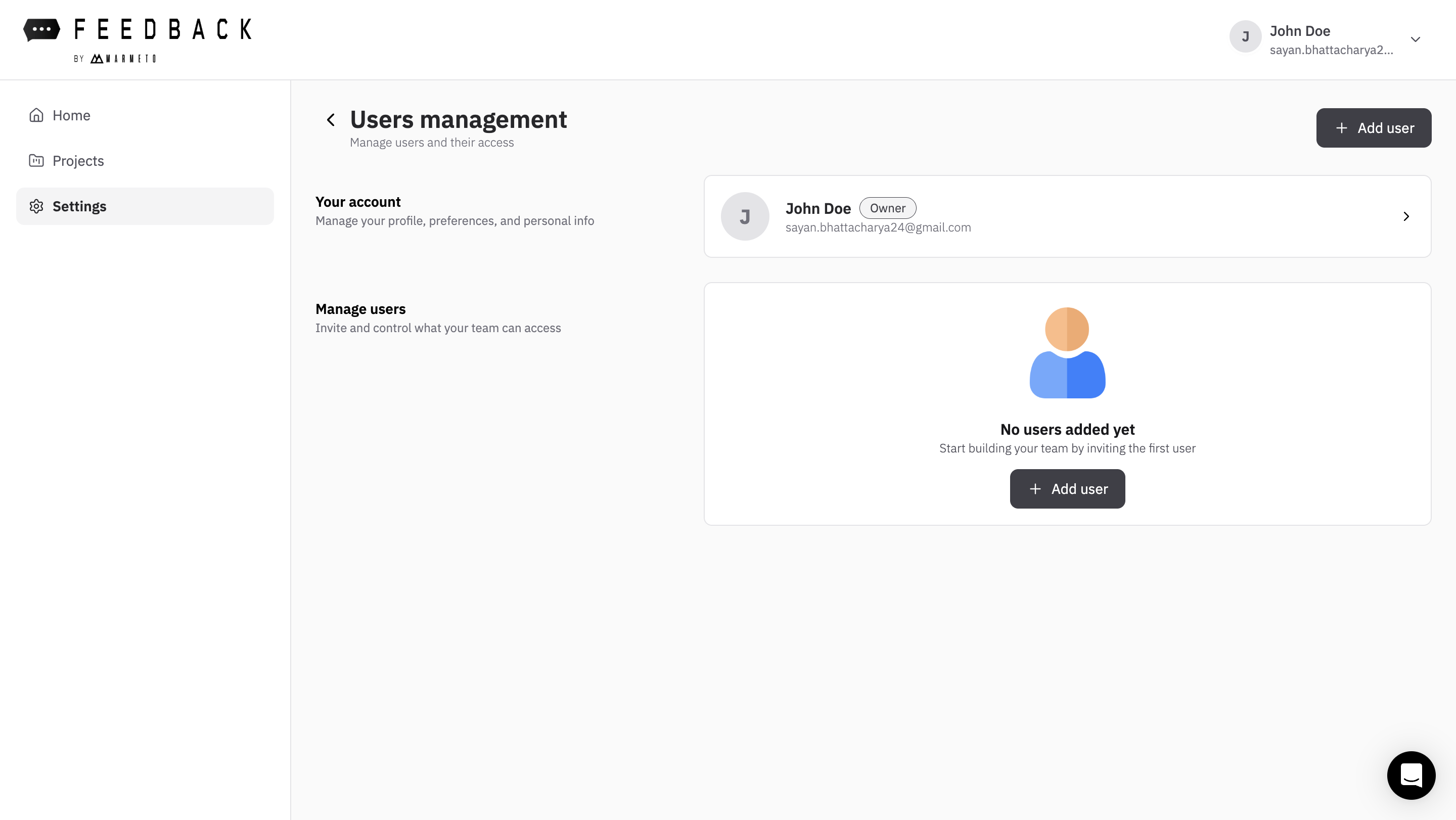 Screenshot 10 of Marmeto Feedback
