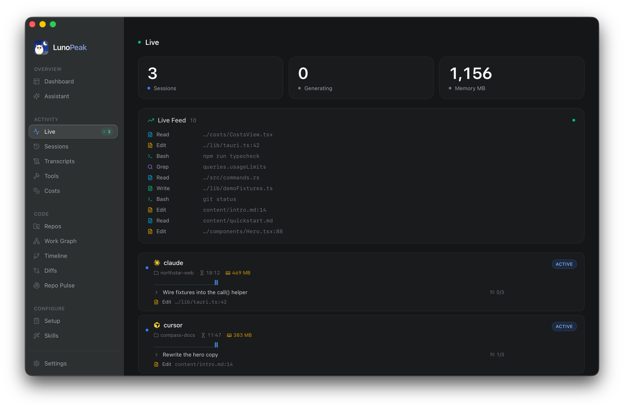 Screenshot 3 of LunoPeak