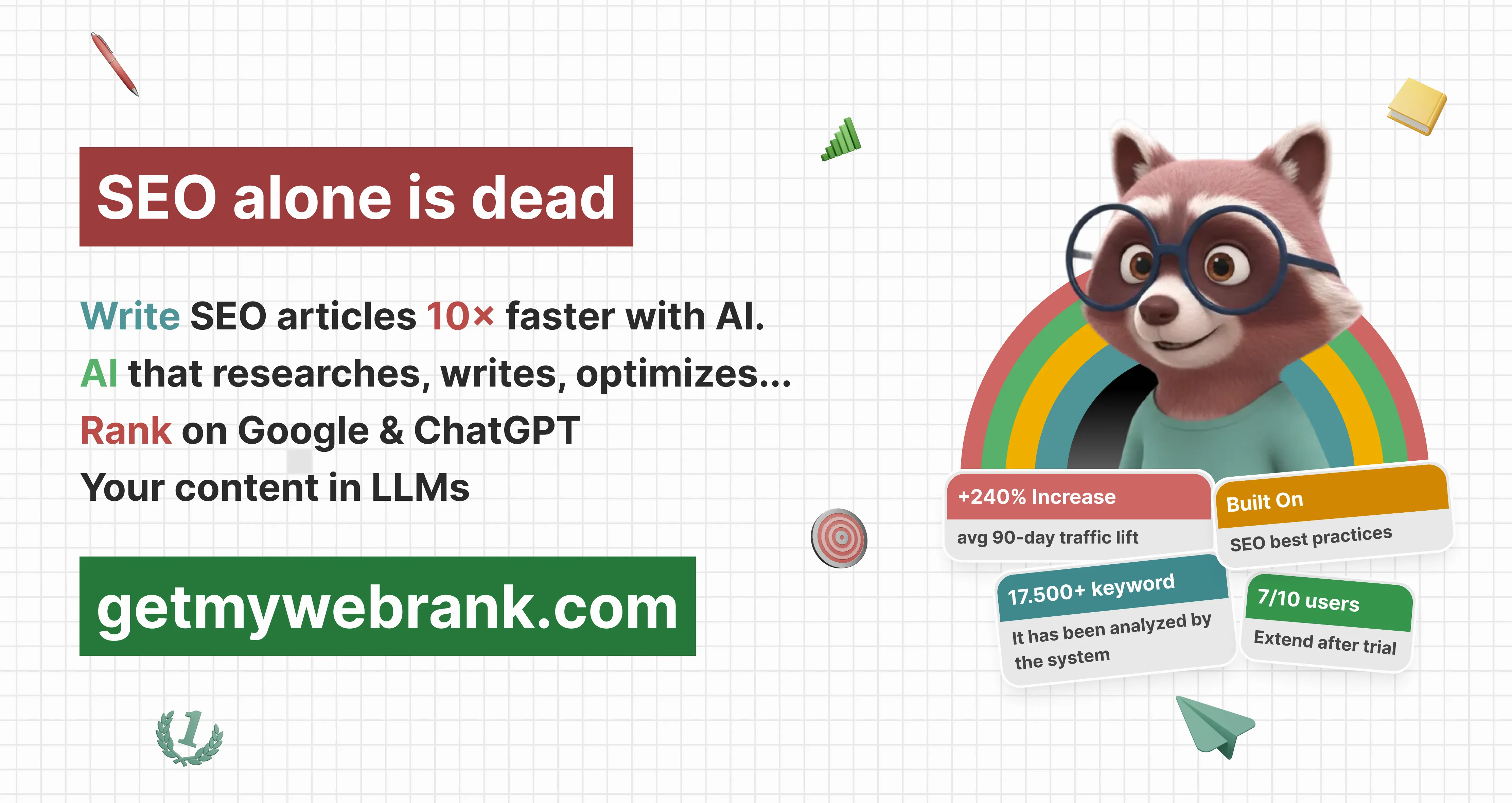 Screenshot 1 of GetMyWebRank