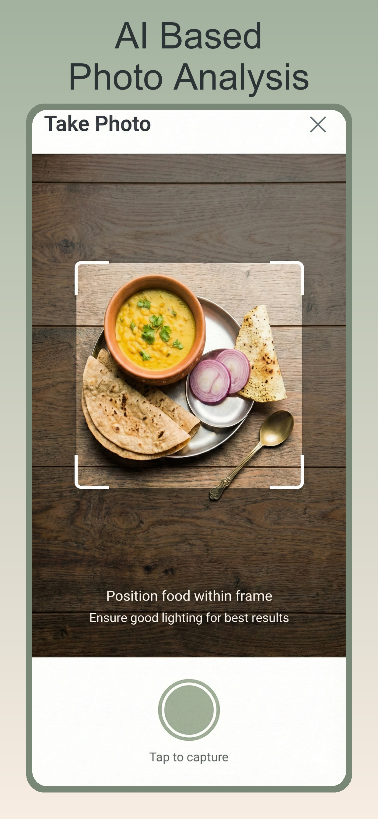 Screenshot 1 of Caloriva: AI Calorie & Gym Tracker