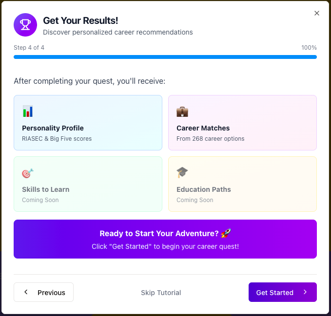 Screenshot 5 of YouReGa - Fun Career Test RPG