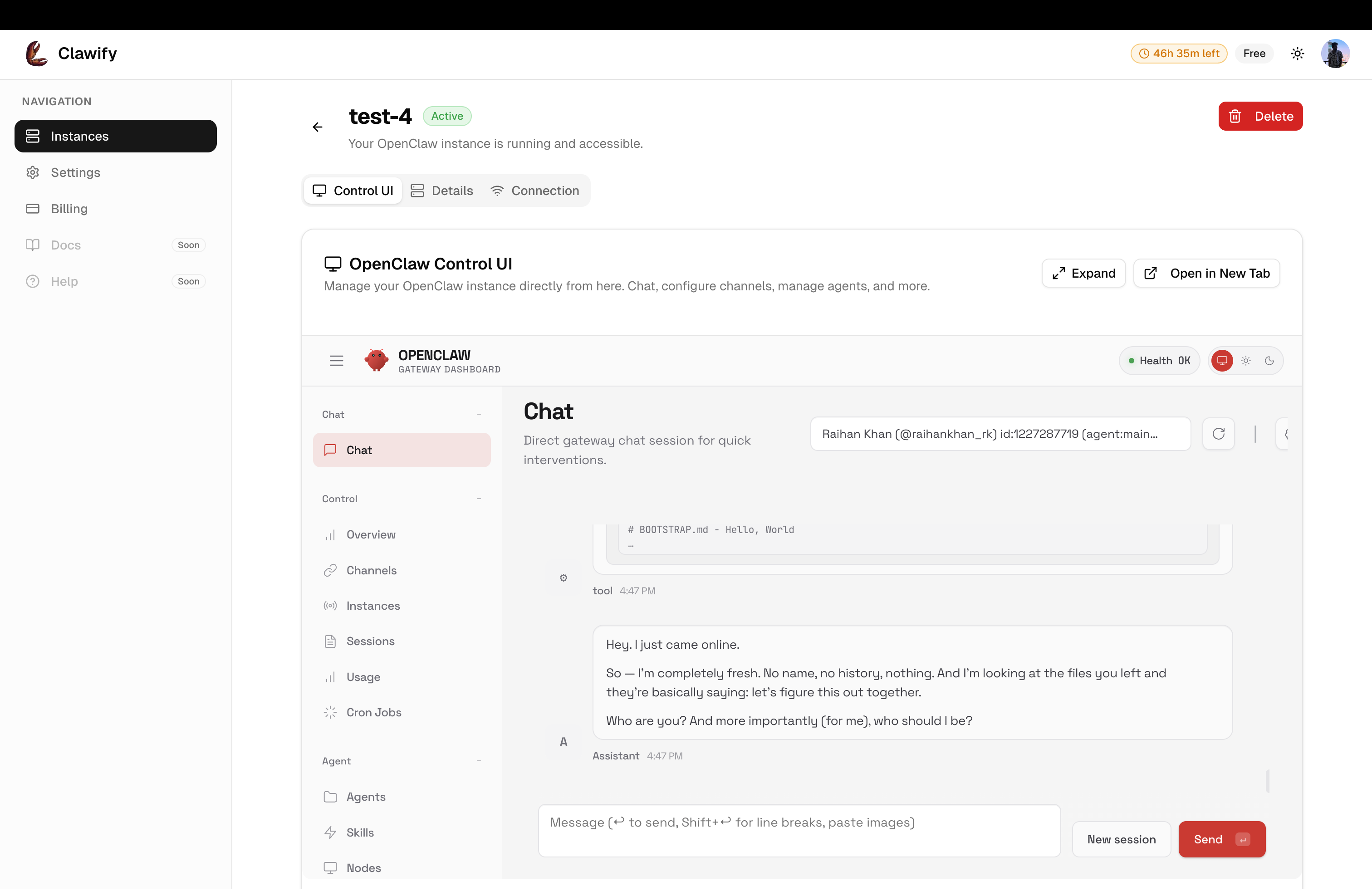 Screenshot 2 of Clawify