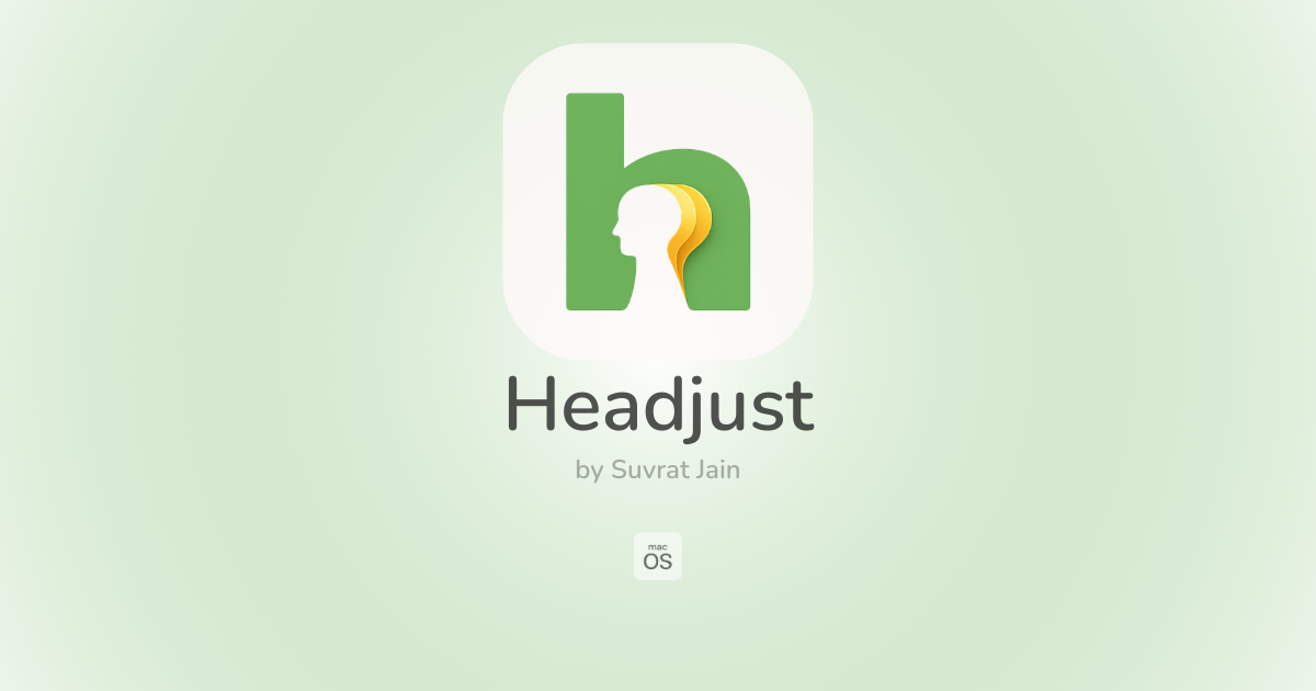 Screenshot 1 of Headjust