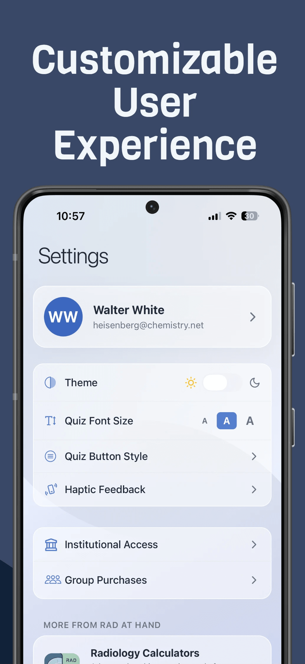 Screenshot 8 of Radiology Core QBank: NIS & RISC