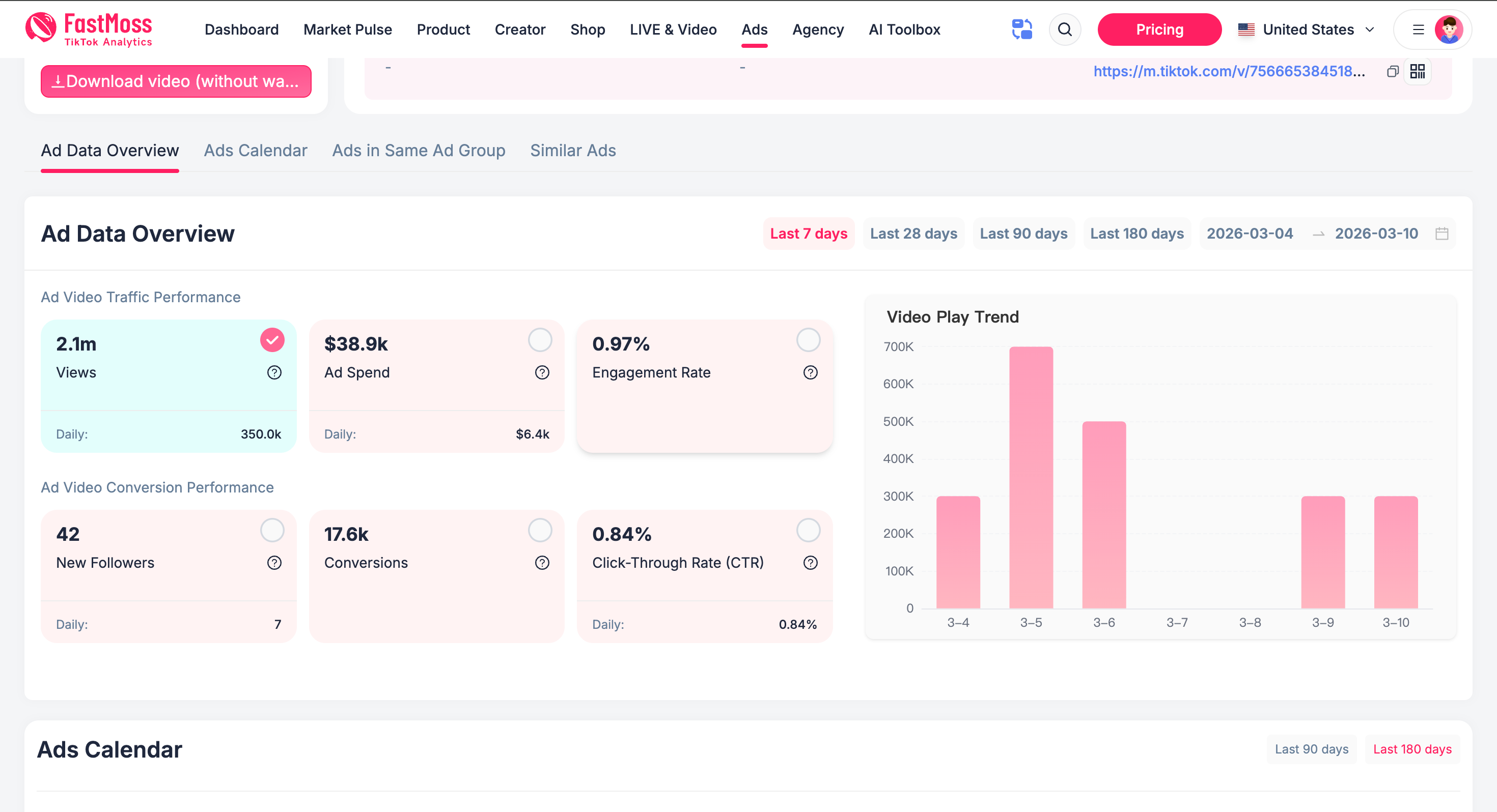 Screenshot 8 of FastMoss