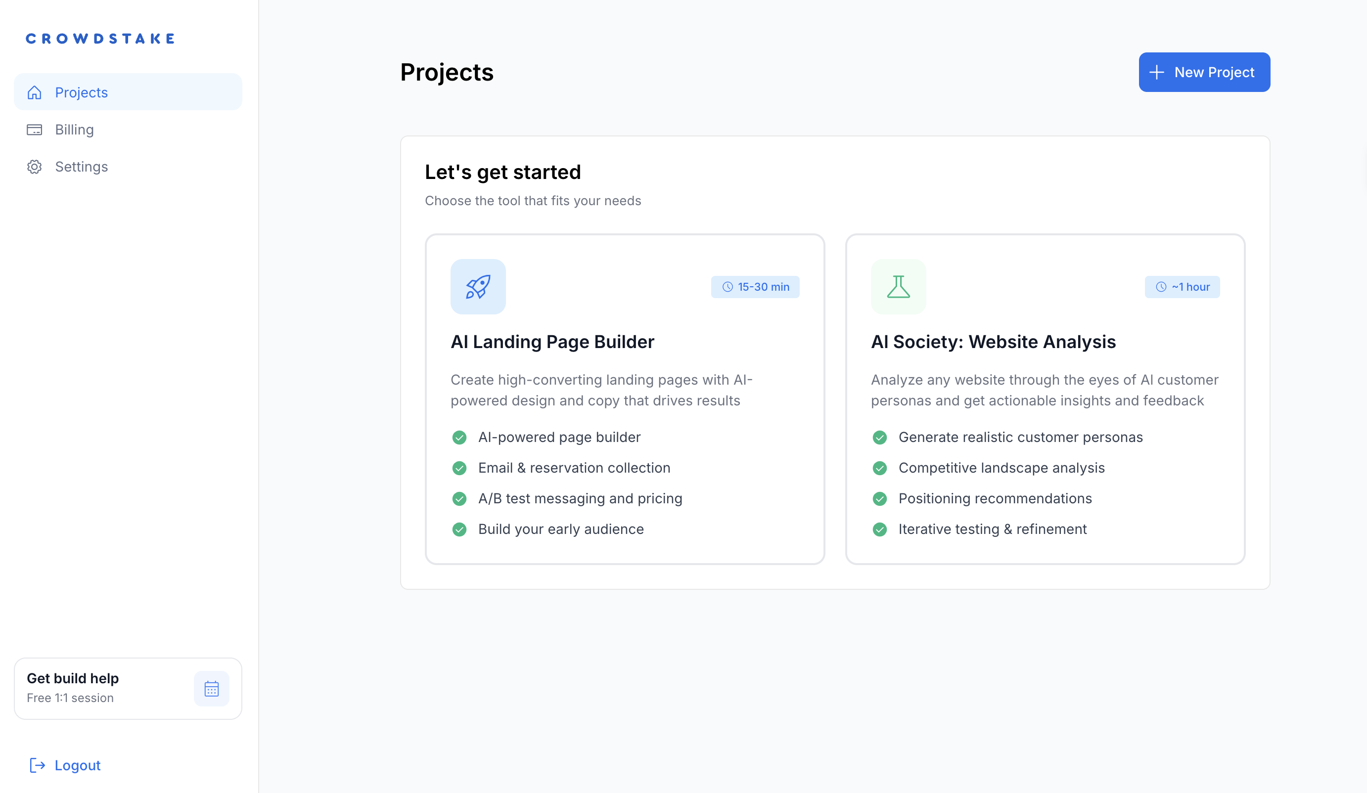 Screenshot 3 of Crowdstake AI