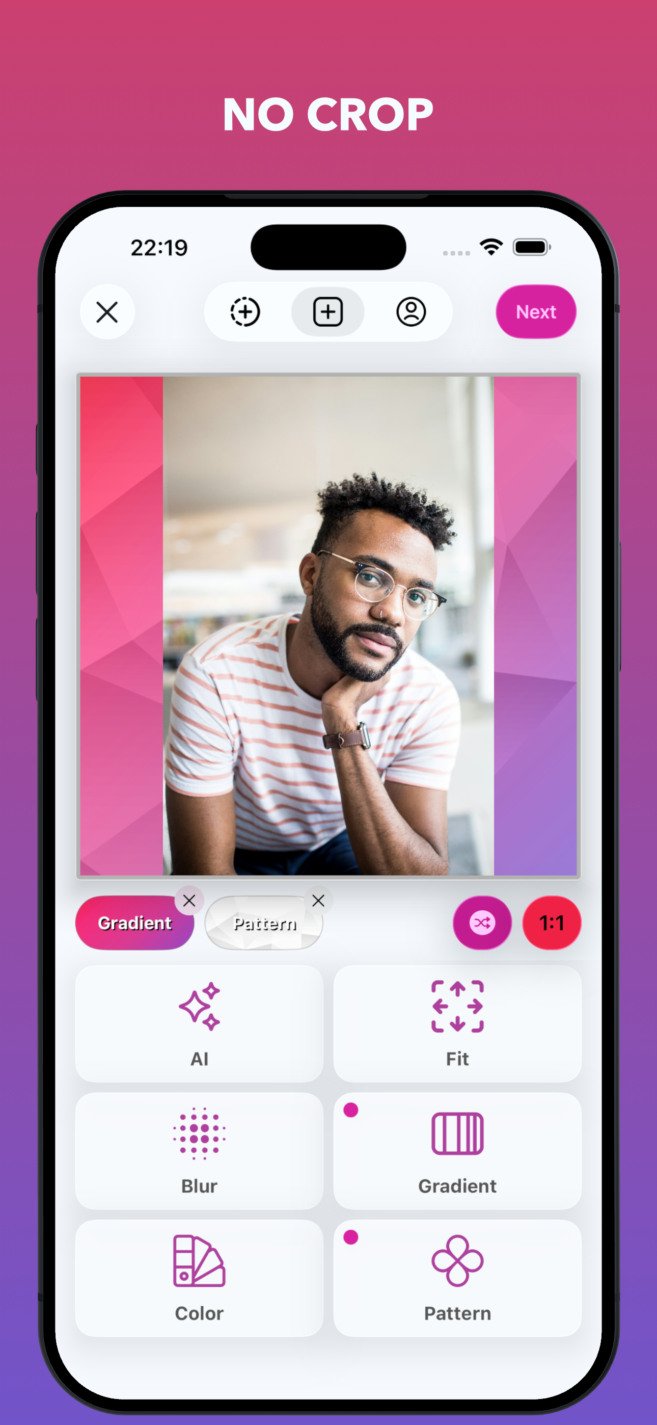 Screenshot 2 of No Crop for Instagram!