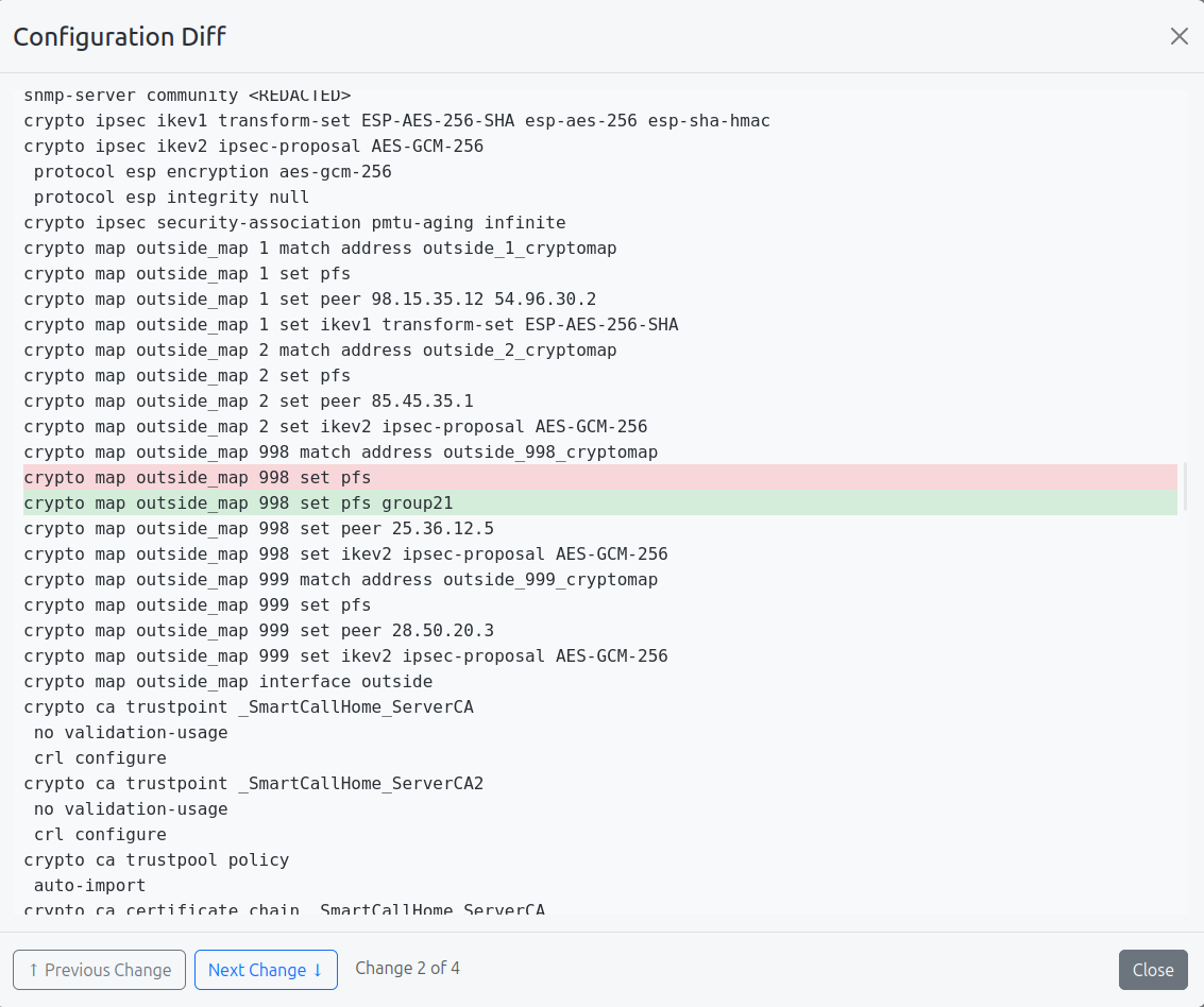 Screenshot 1 of IronDiff